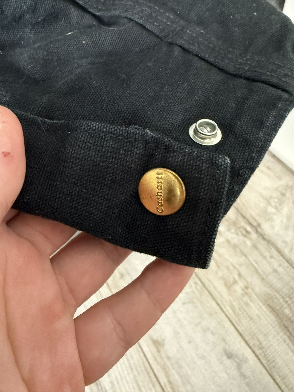 Carhartt Carhartt Detroit Jacket Black ATR Lime Maintenance Services Size US L / EU 52-54 / 3 - 18 Thumbnail