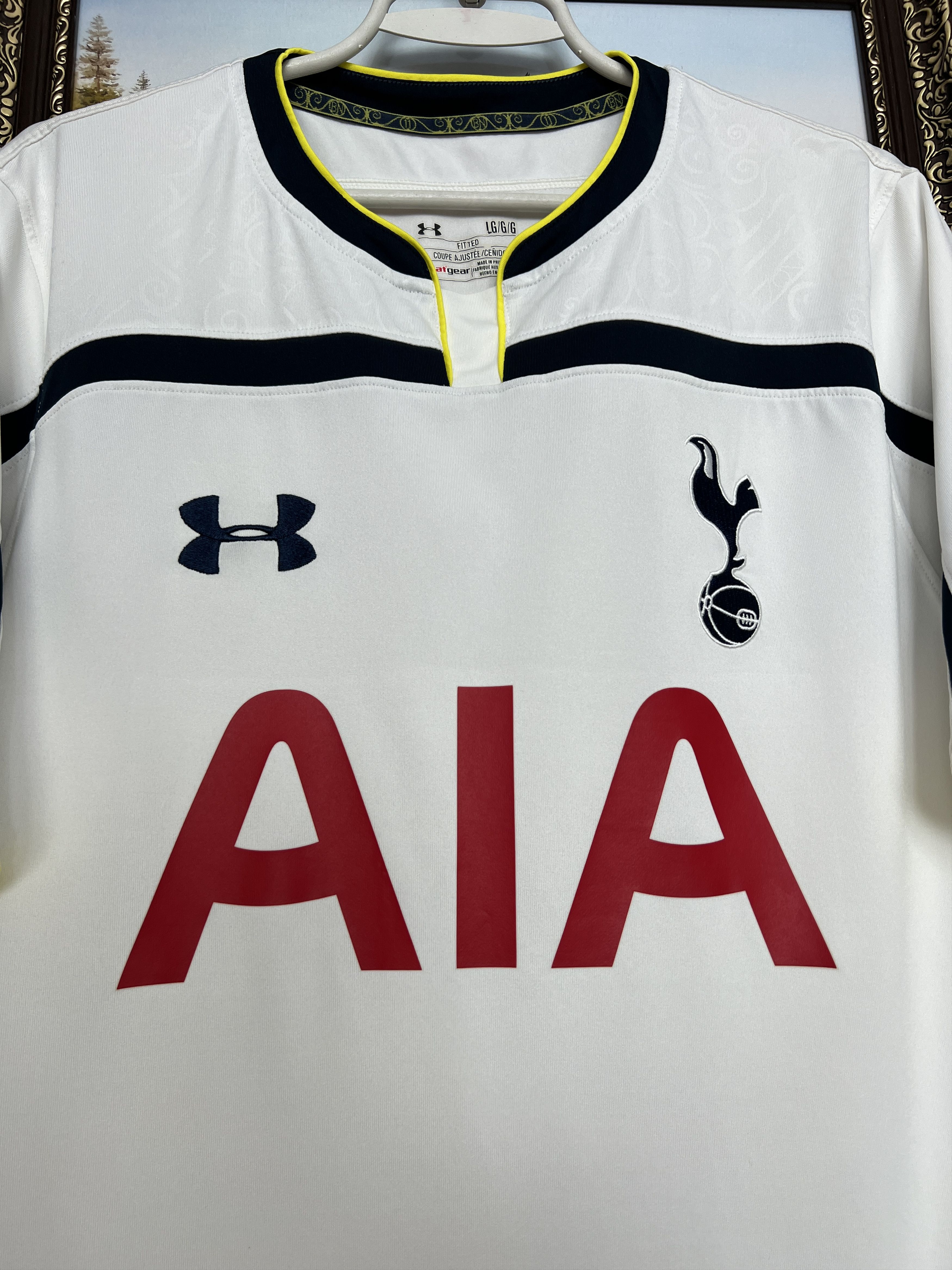 Under Armour Tottenham Hotspur football shirt 2014 Soccer Jersey Trikot Size US L / EU 52-54 / 3 - 3 Thumbnail