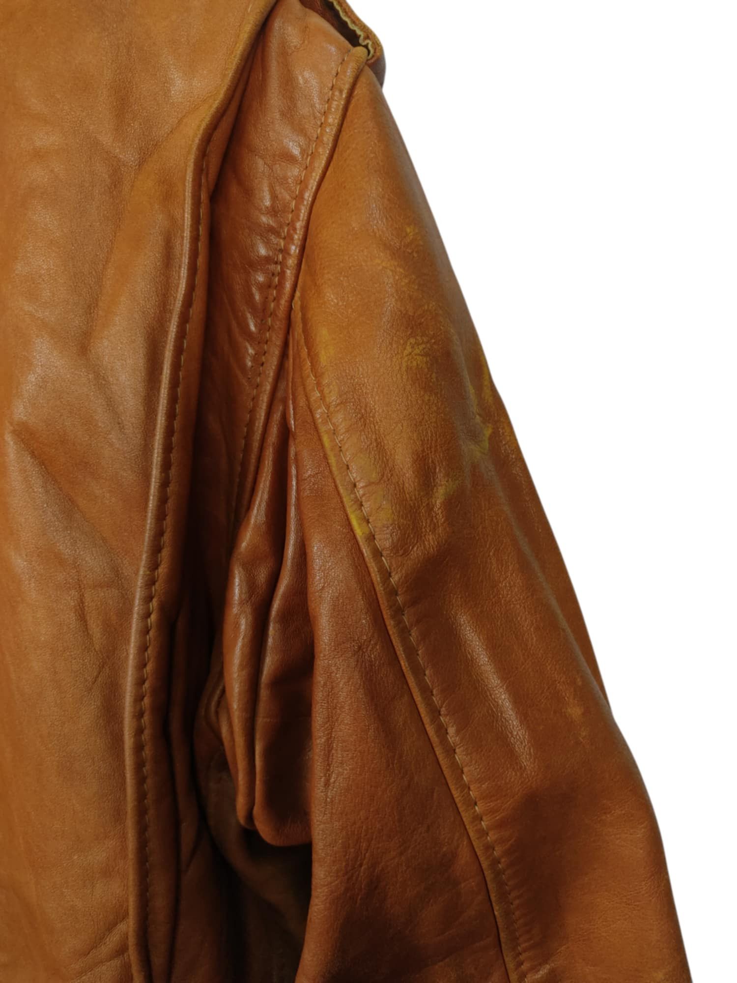 Schott VINTAGE 70s Schott A-2 Leather Flight Jackep Size US L / EU 52-54 / 3 - 10 Thumbnail