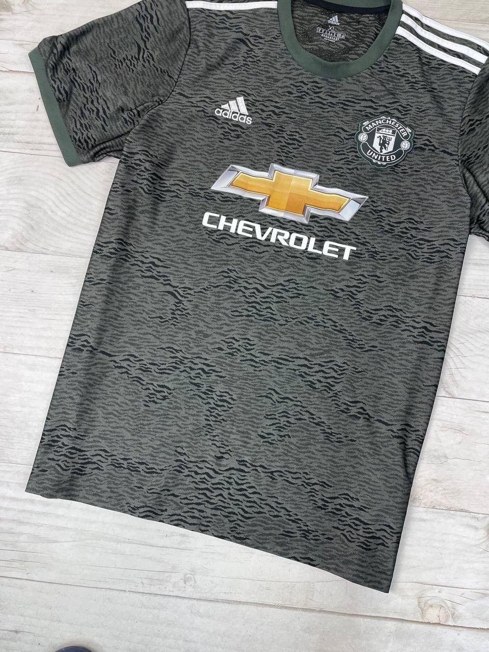 Adidas Adidas MANCHESTER UNITED 2020 2021 AWAY Shirt SOCCER Jersey Size US XL / EU 56 / 4 - 4 Thumbnail