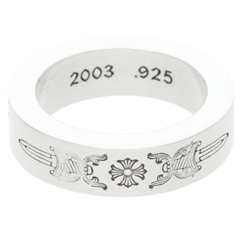 Chrome Hearts Chrome Hearts Spacer Dagger Silver Ring Size ONE SIZE - 1 Thumbnail