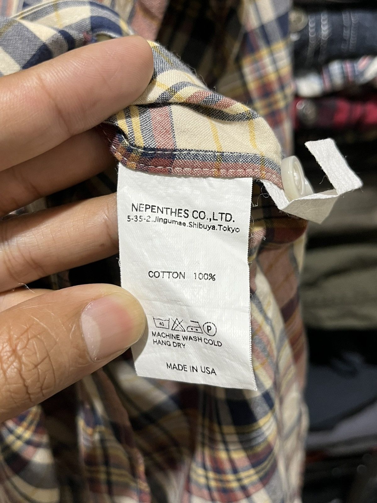 Engineered Garments Engeneered Garment Plaid Shirt Size US XS / EU 42 / 0 - 9 Thumbnail