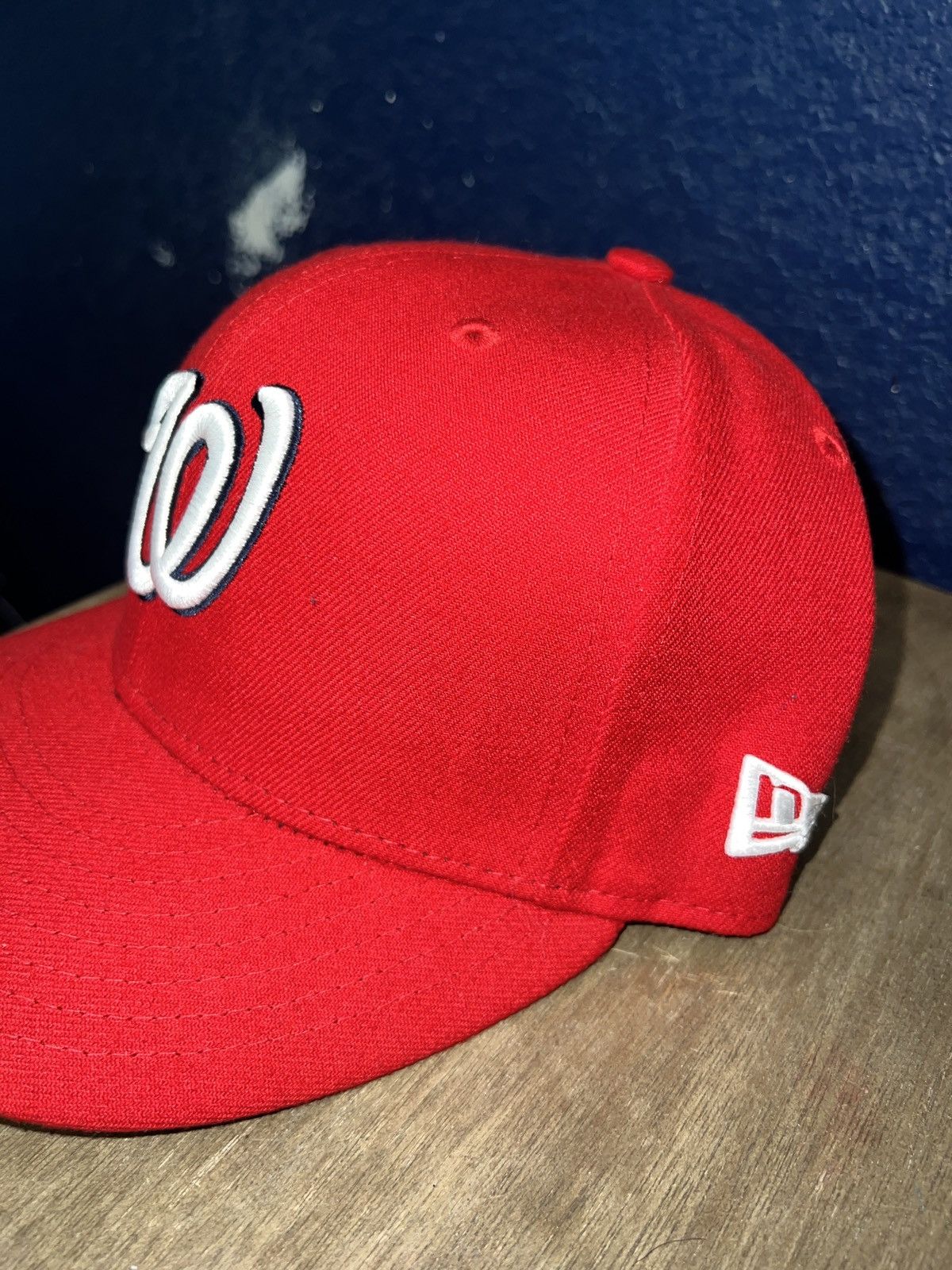 New Era × Vintage Washington Nationals Fitted size 7 1/4 Size ONE SIZE - 3 Thumbnail