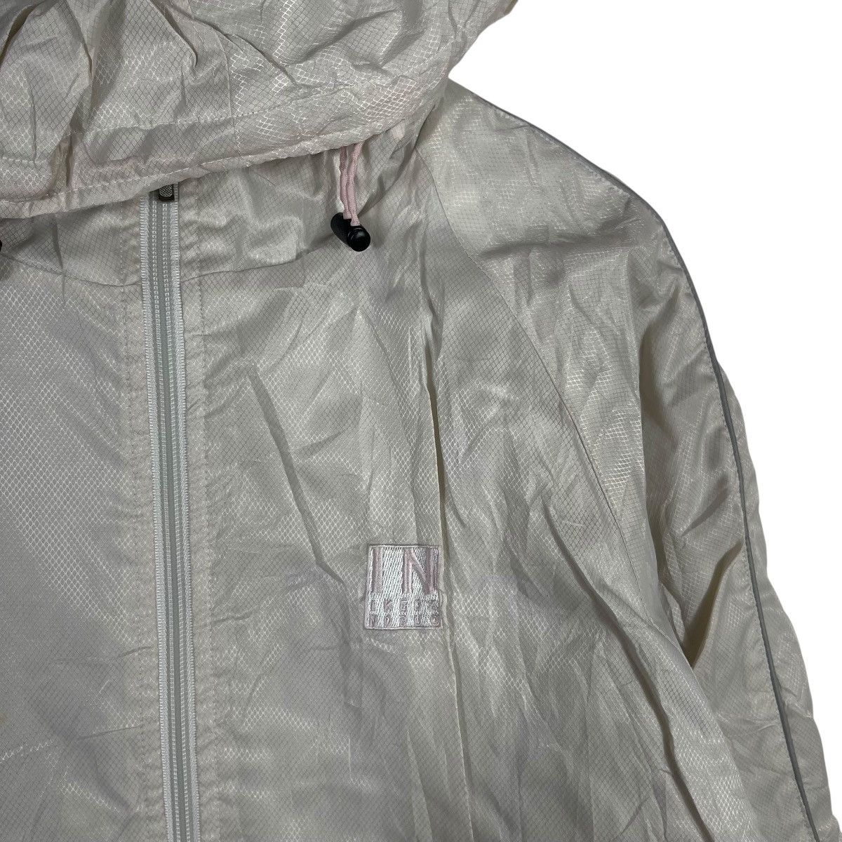 Issey Miyake IKEDA NOBUO Lightweight Hooded Jacket Japanese Designer Size US L / EU 52-54 / 3 - 6 Thumbnail