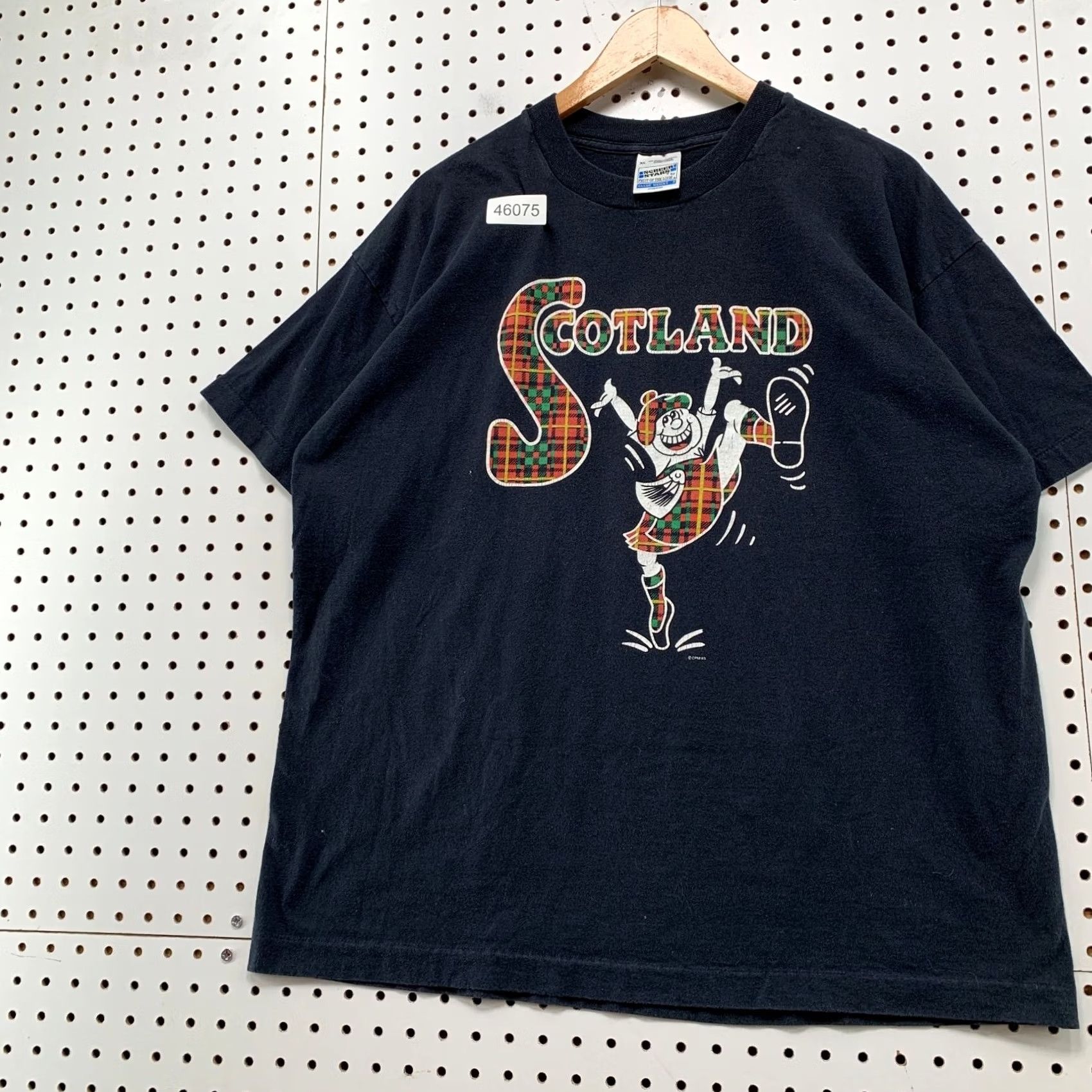 Vintage VINTAGE Scotland Piper Shirt Mens XL Black Single Stitch Bagpipe Made USA Size US XL / EU 56 / 4 - 4 Thumbnail