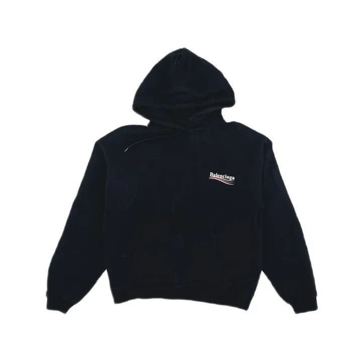 Balenciaga Balenciaga Balenciaga Logo Print Hoodie for Men -2507 Size US L / EU 52-54 / 3 - 2 Thumbnail