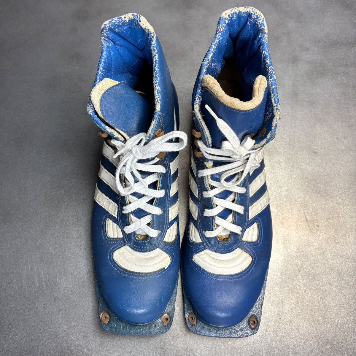 Adidas × Vintage 1970s Adidas St. Mortiz Vintage Adidas Ski Boots Olympics 10 Size US 10.5 / EU 43-44 - 8 Thumbnail