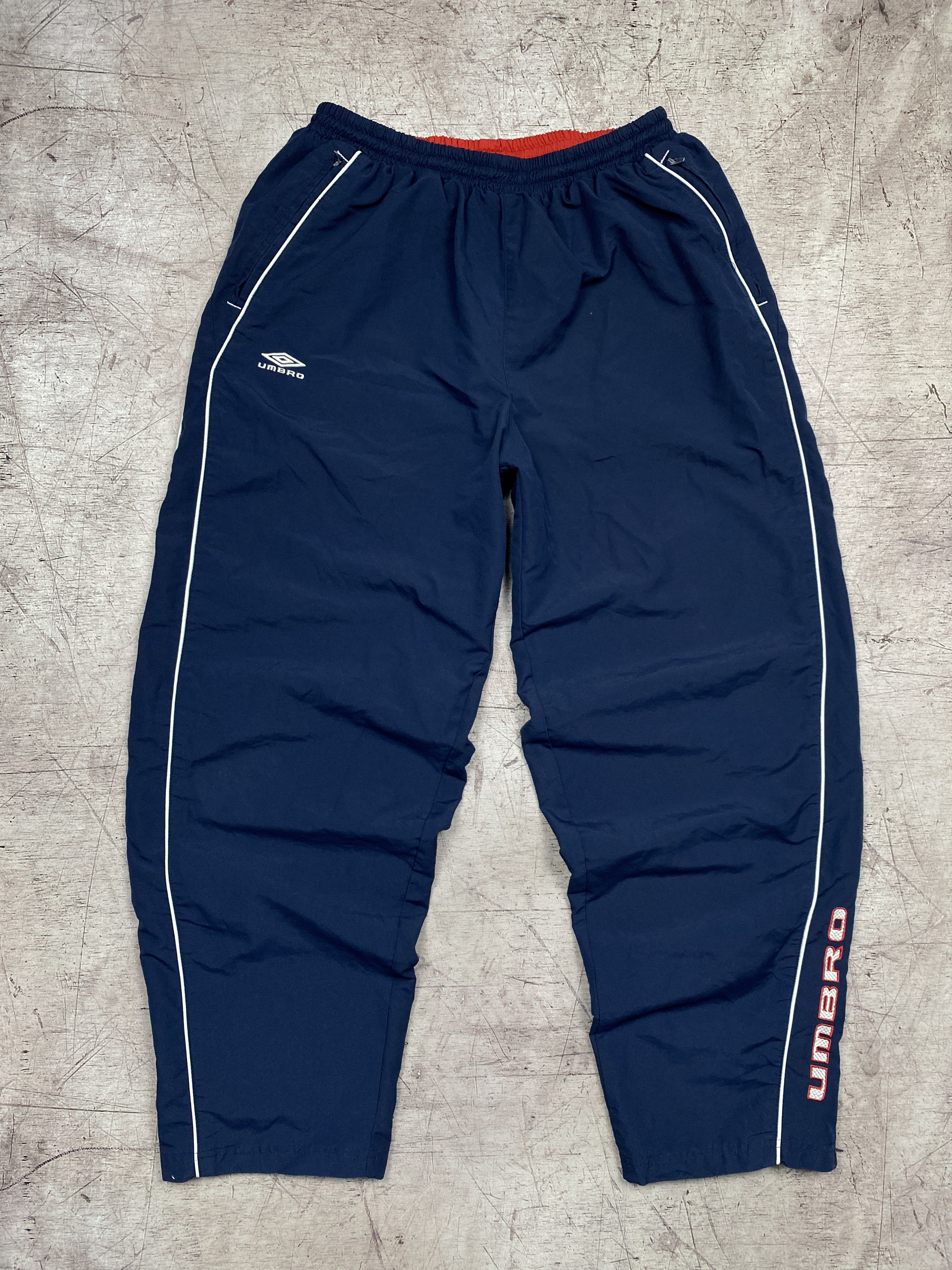 Umbro × Vintage Umbro Vintage Mens Nylon Baggy Pants Drill Style Size US 36 / EU 52 - 1 Thumbnail
