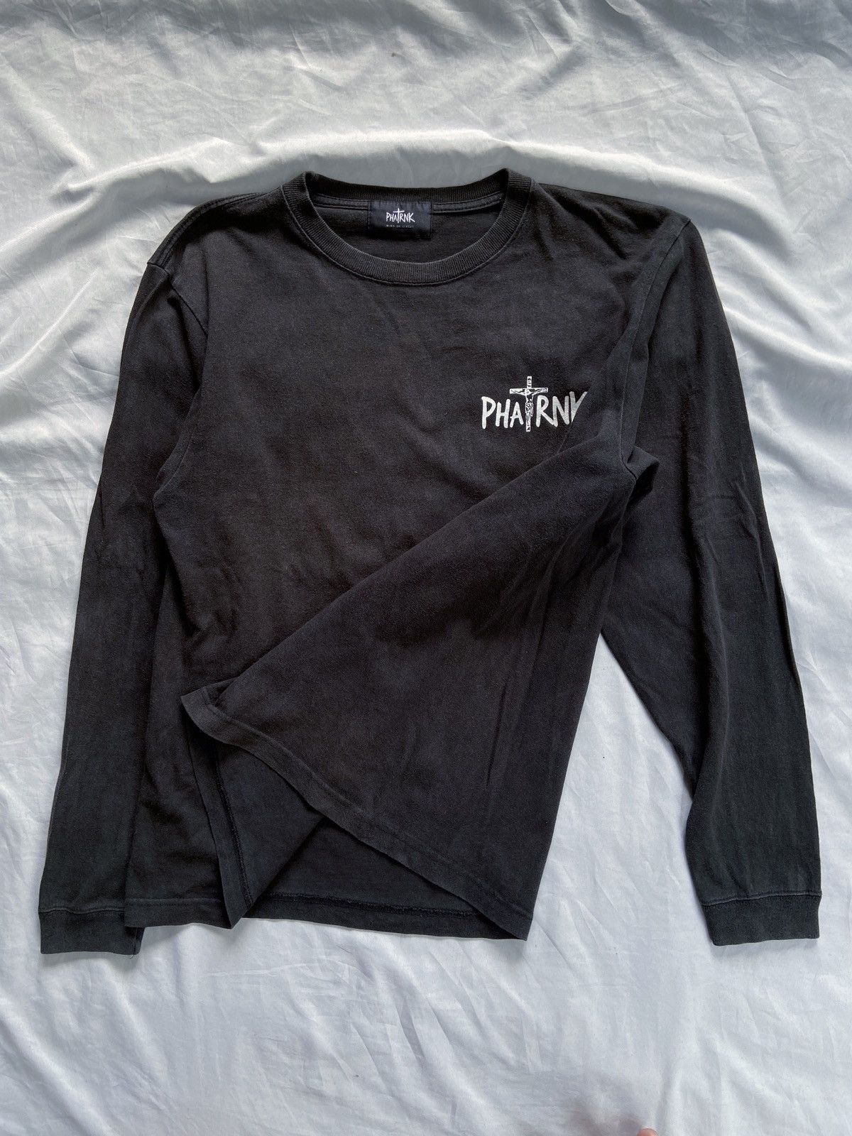 Japanese Brand PHATRNK CROSS LOGO LONG SLEEVE Size US M / EU 48-50 / 2 - 3 Thumbnail