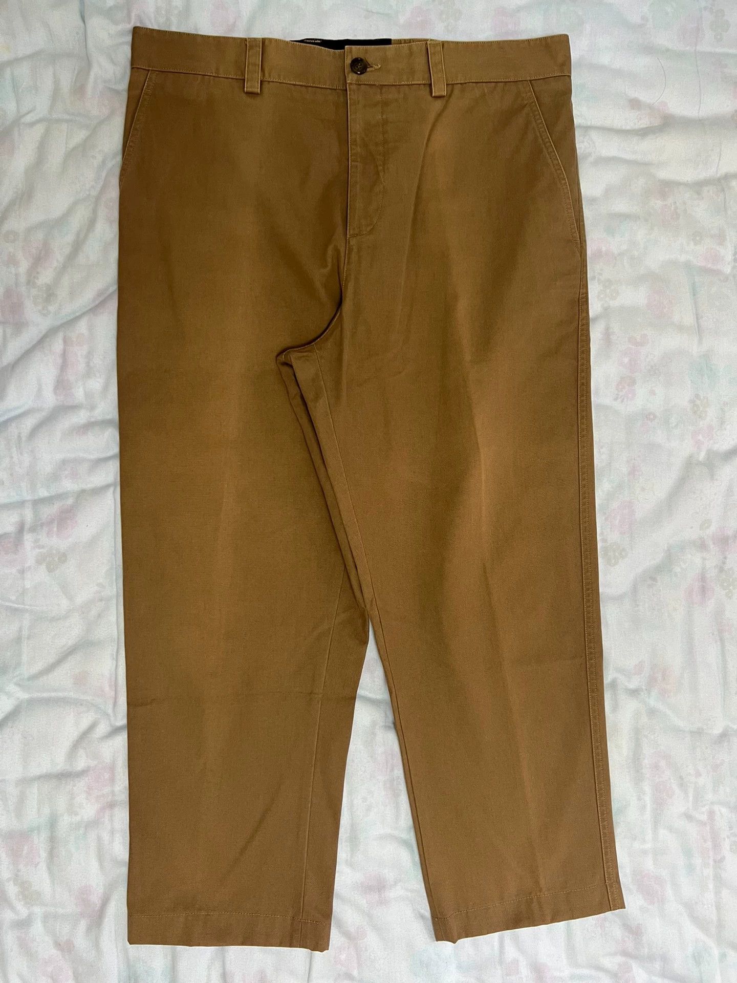 Dior Dior Basic Khaki Cotton Pants Men's 50 Size US 34 / EU 50 - 2 Thumbnail