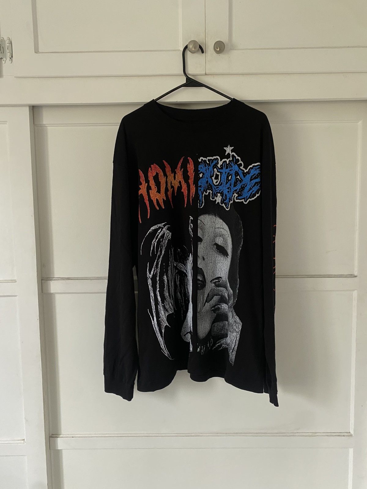 Playboi Carti HOMIXIDE GANG LA CONCERT GRAPHIC LONG SLEEVE Size US XL / EU 56 / 4 - 1 Thumbnail