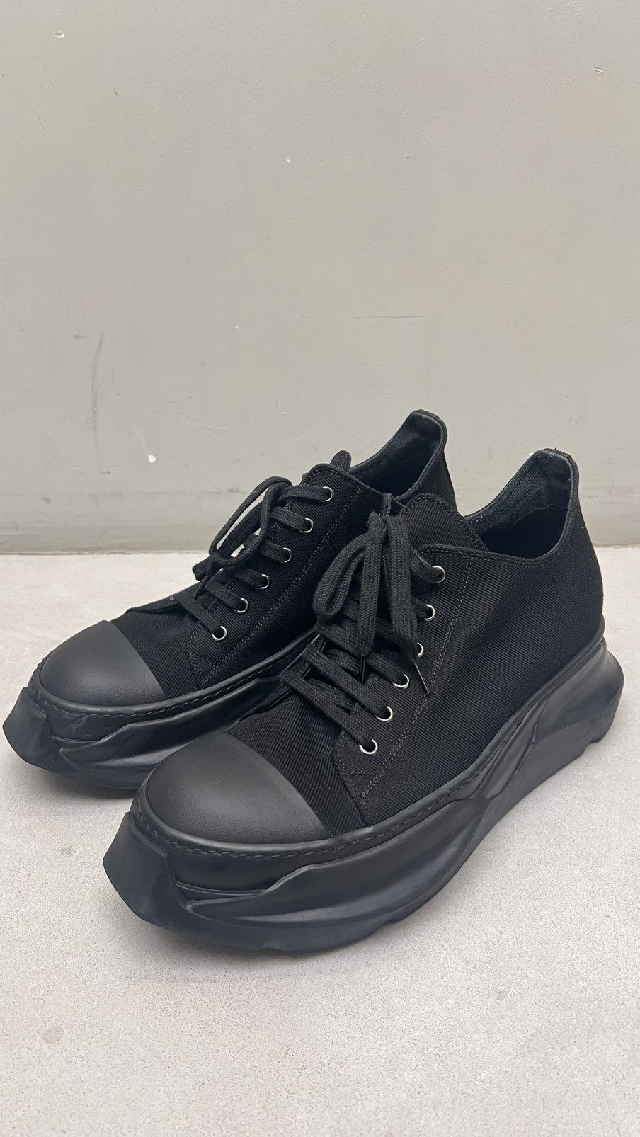 Rick Owens Rick owens drkshdw abstract low top sneaker ramones sz43 Size US 10 / EU 43 - 1 Thumbnail