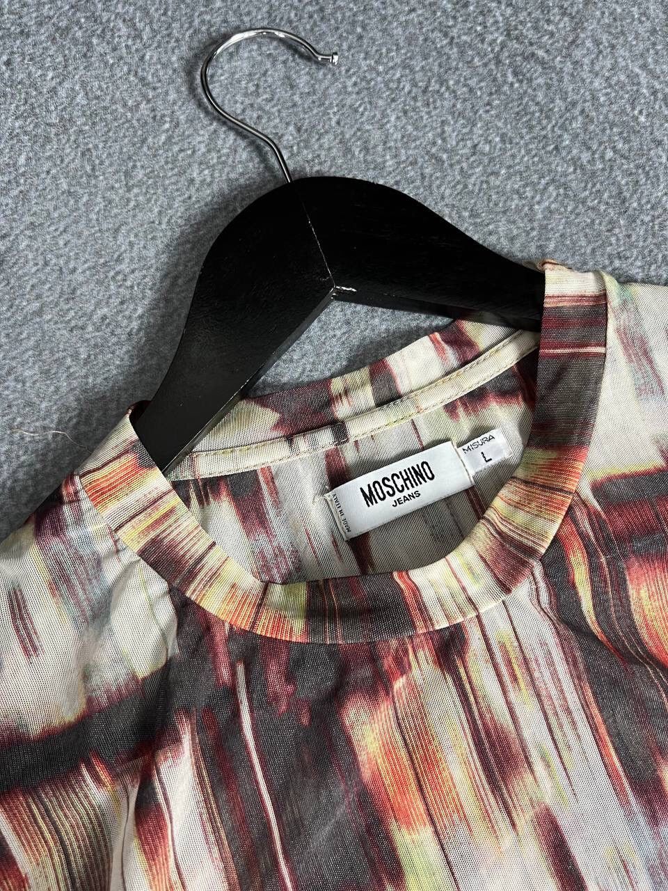 Moschino Moschino Archive 00s Luxury Mesh T-Shirt Size US M / EU 48-50 / 2 - 6 Thumbnail