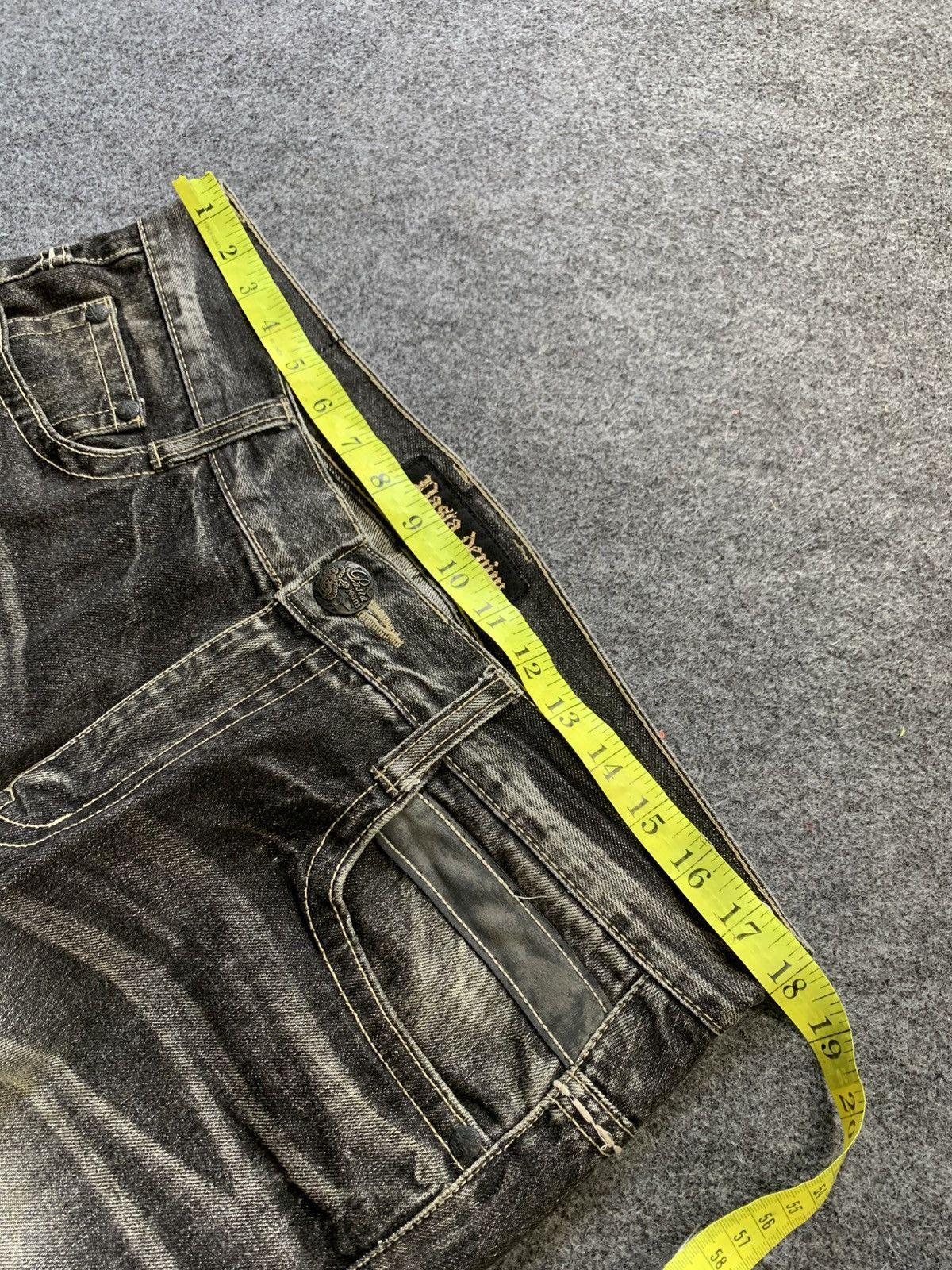 Japanese Brand Lace up pasta denim pant vkei style japanese brand Size US 36 / EU 52 - 16 Thumbnail