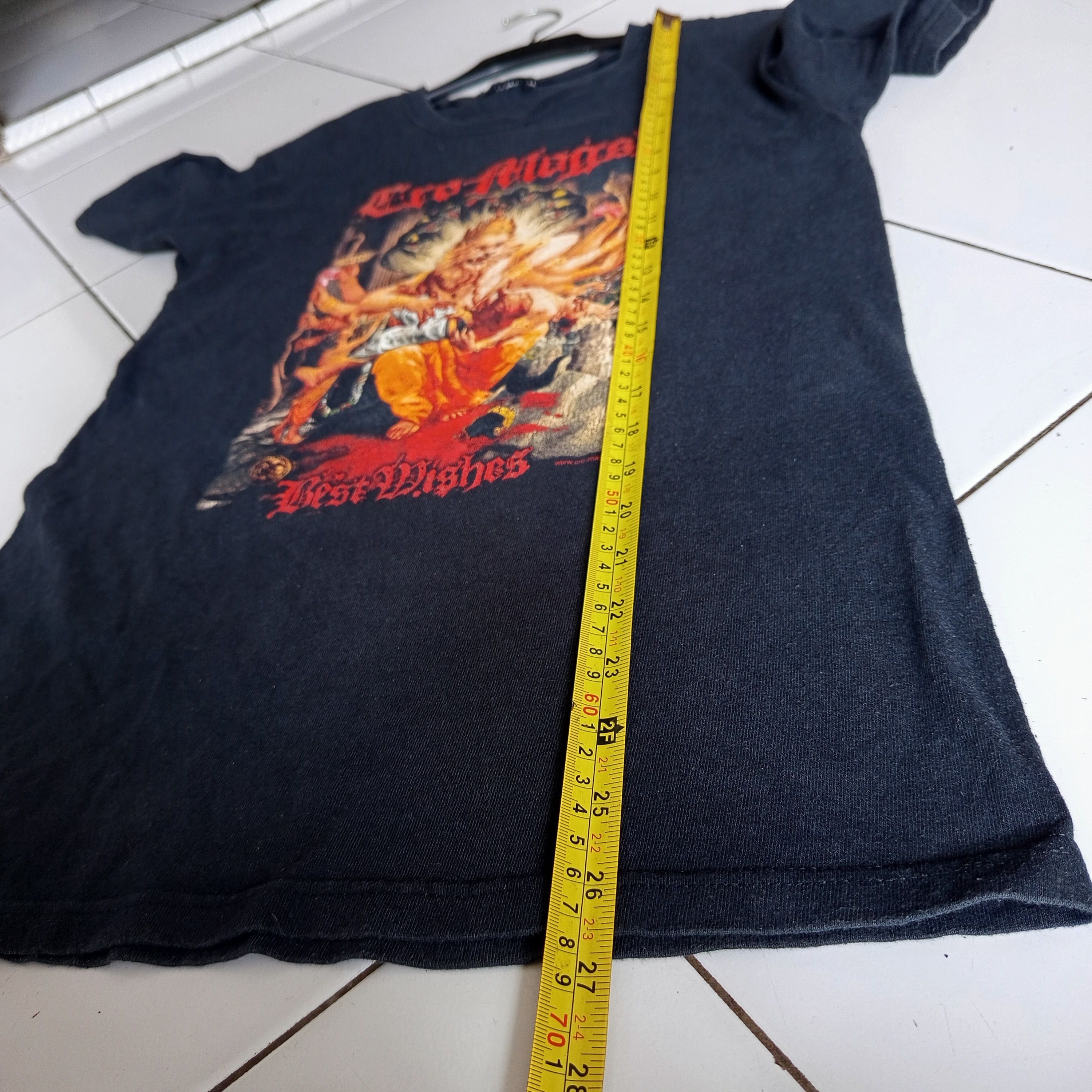 Vintage Vintage Cro Mags Best Wishes Y2K T shirt Size US S / EU 44-46 / 1 - 12 Thumbnail