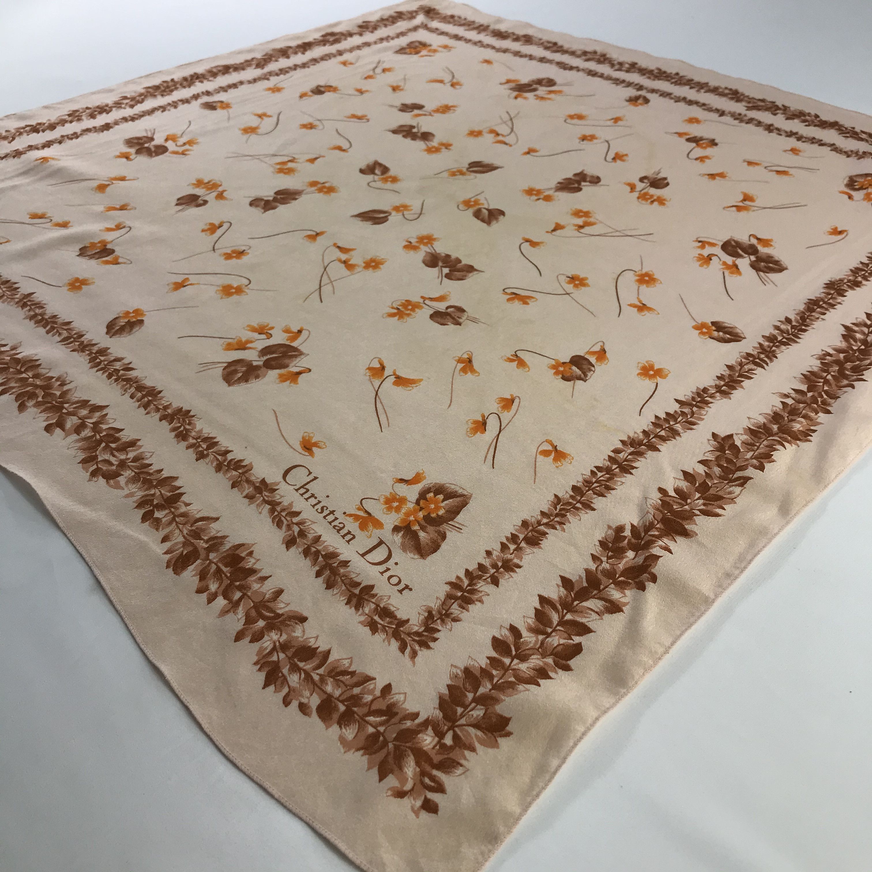Christian Dior Monsieur × Vintage Christian Dior Bandana / Handkerchief / Neckerchief - S813 Size ONE SIZE - 2 Thumbnail
