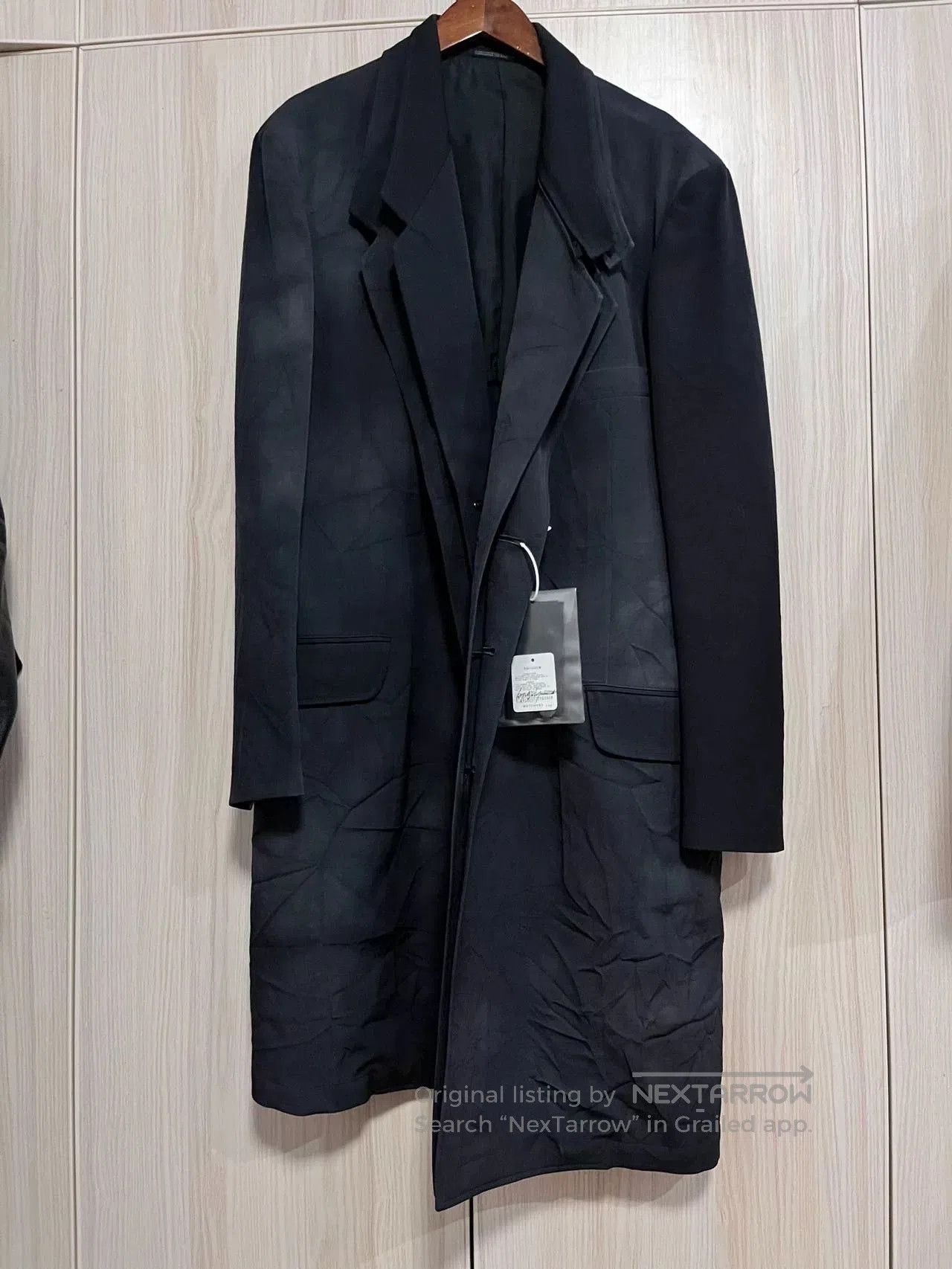 Yohji Yamamoto Yohji Yamamoto Double Layered Coat. Size US M / EU 48-50 / 2 - 1 Thumbnail