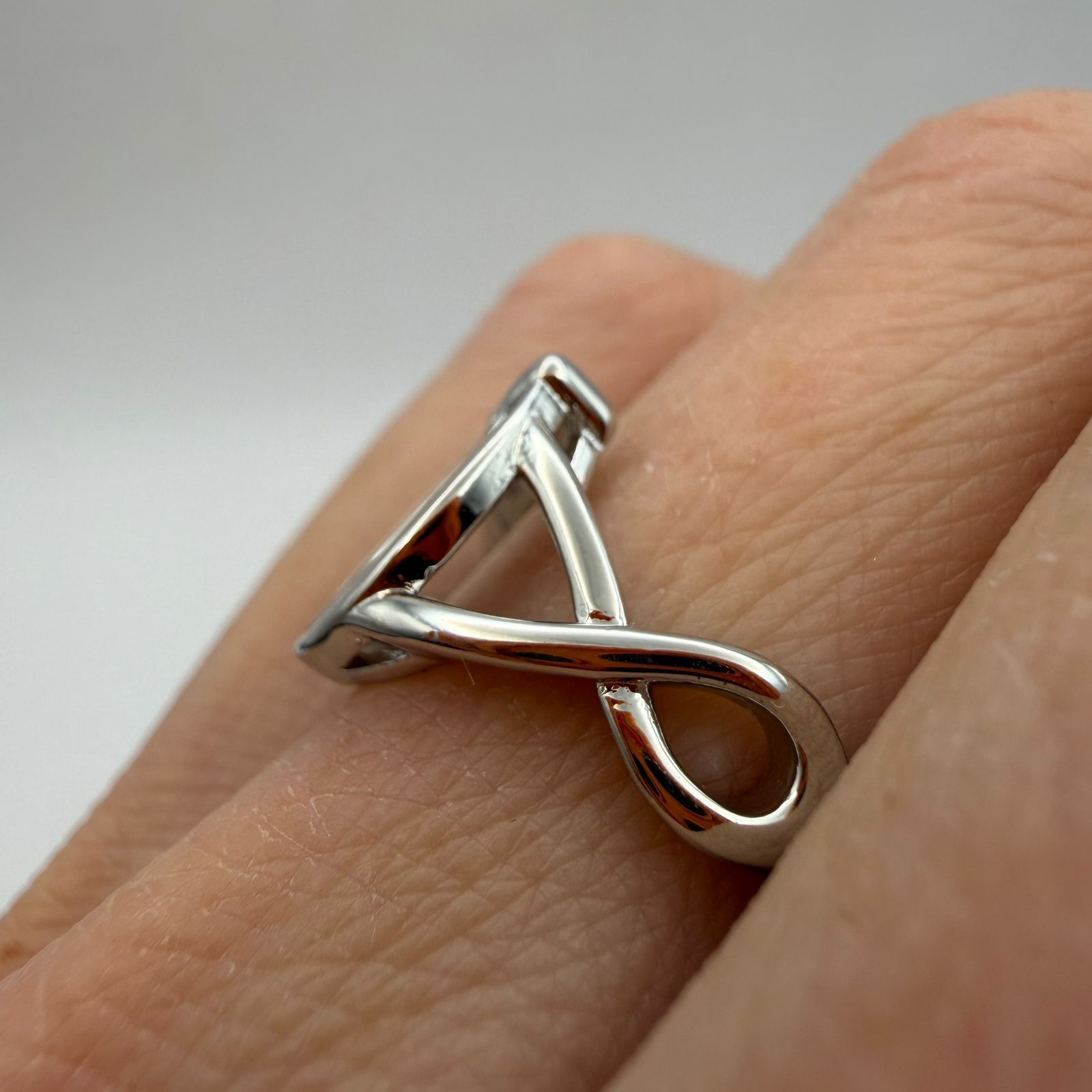 Sterling Silver 925 Sterling Silver Horseshoe Ring Lucky Charm Size ONE SIZE - 5 Thumbnail