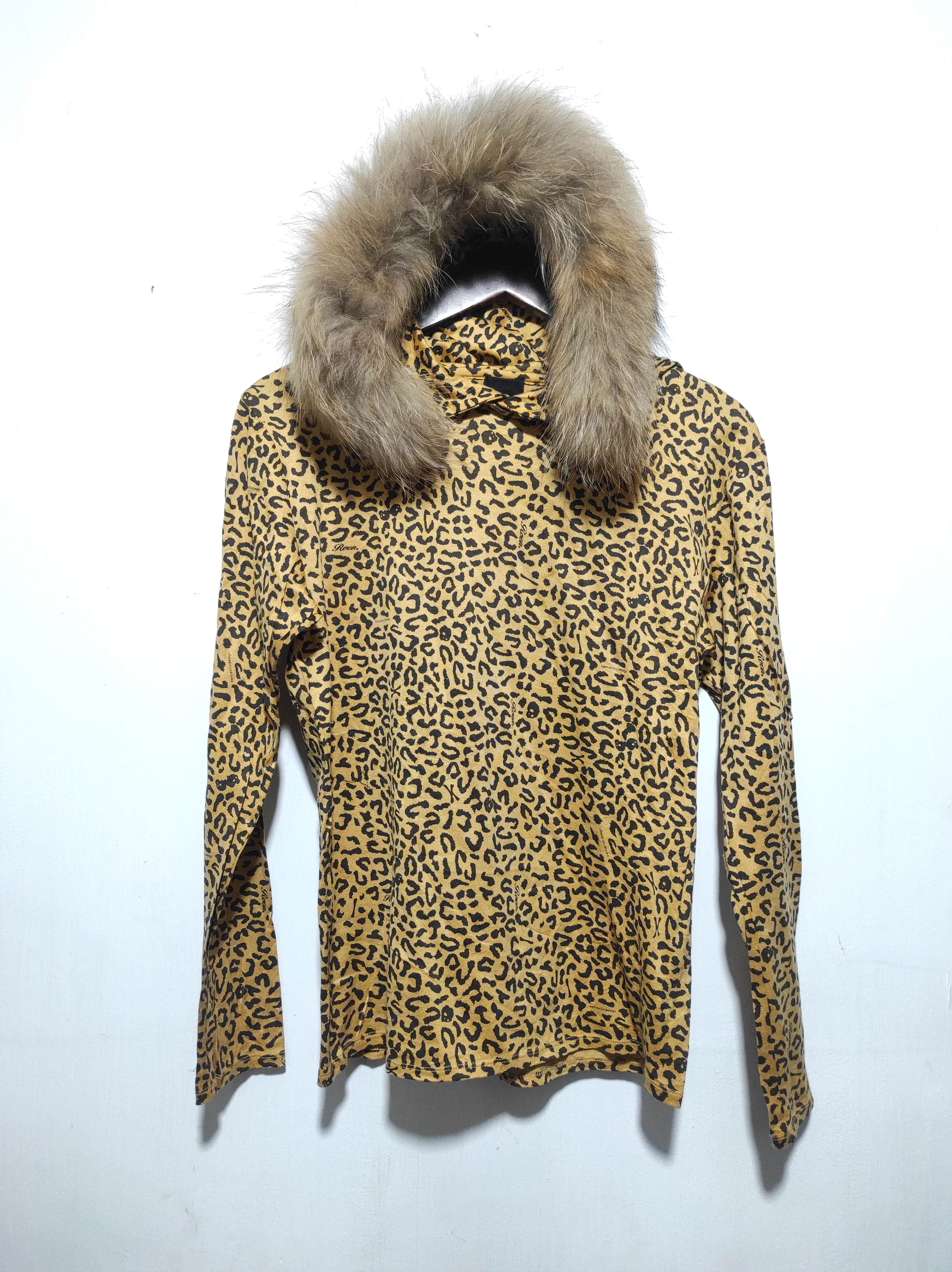 If Six Was Nine Roen x Semantic Design Leopard Fur Hoodie If6Was9 LGB style Size US S / EU 44-46 / 1 - 2 Thumbnail
