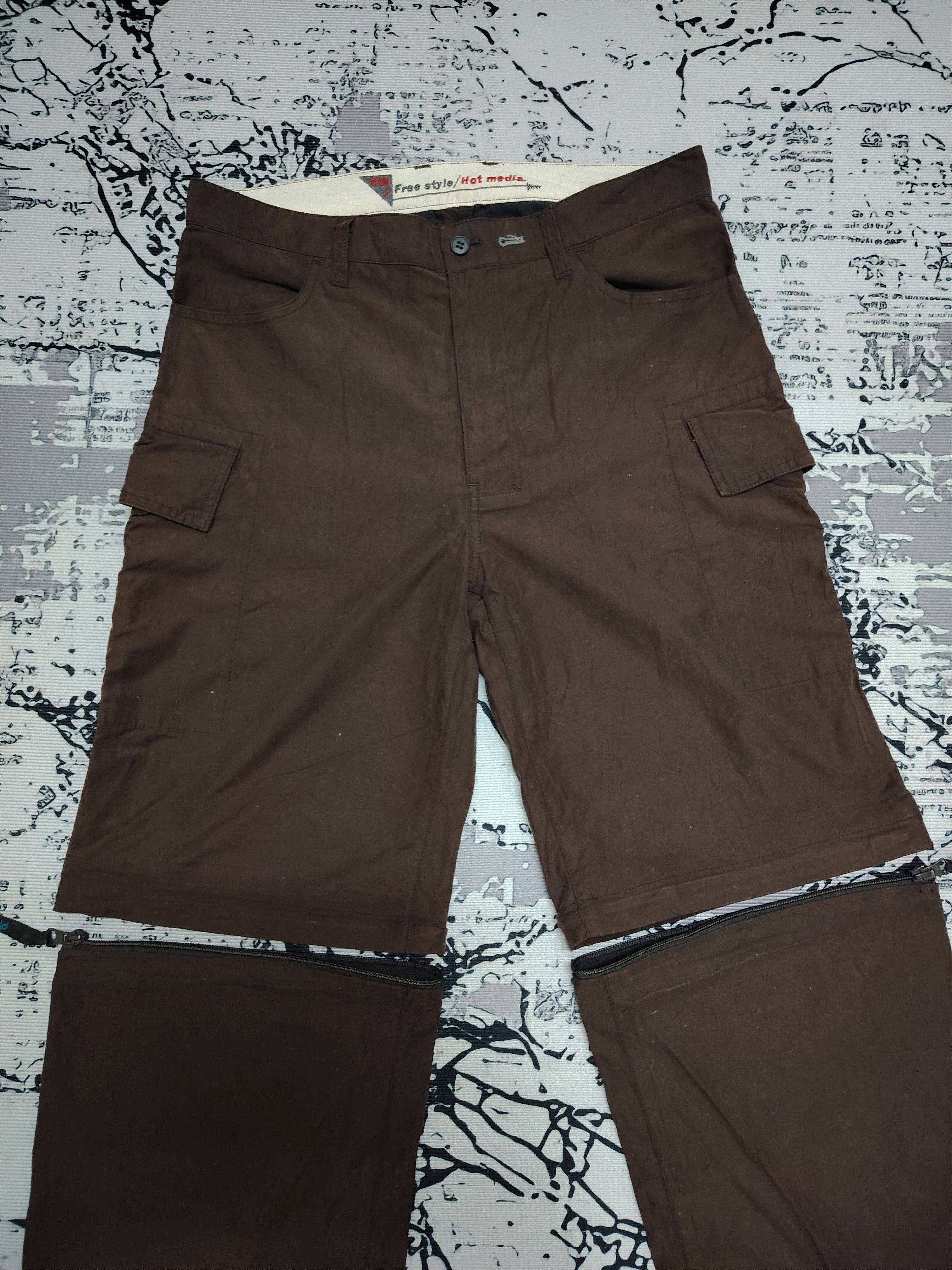 PPFM PPFM Free Style / Hot Media Nylon Cargo Pants Size US 32 / EU 48 - 3 Thumbnail