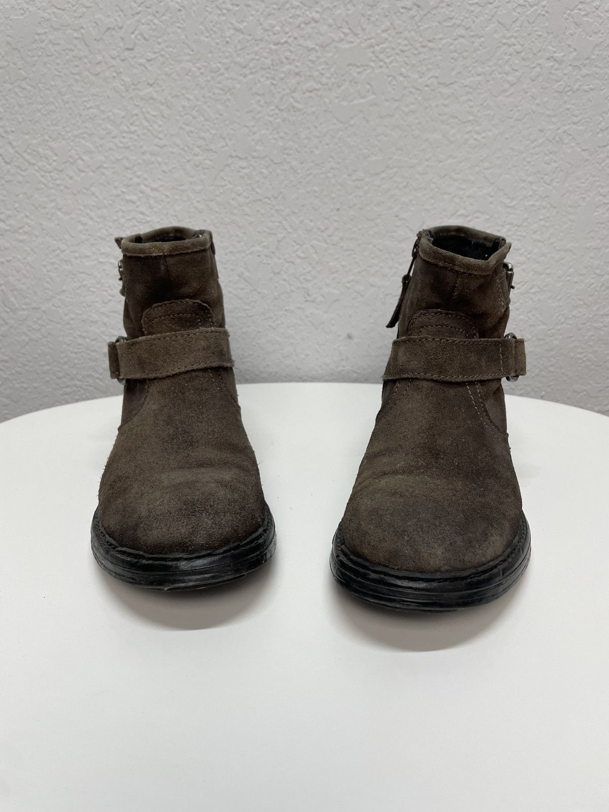 If Six Was Nine Vintage Italian AS 98 Vibe Guidi Style Leather Biker Boots Size US 7 / EU 40 - 2 Thumbnail