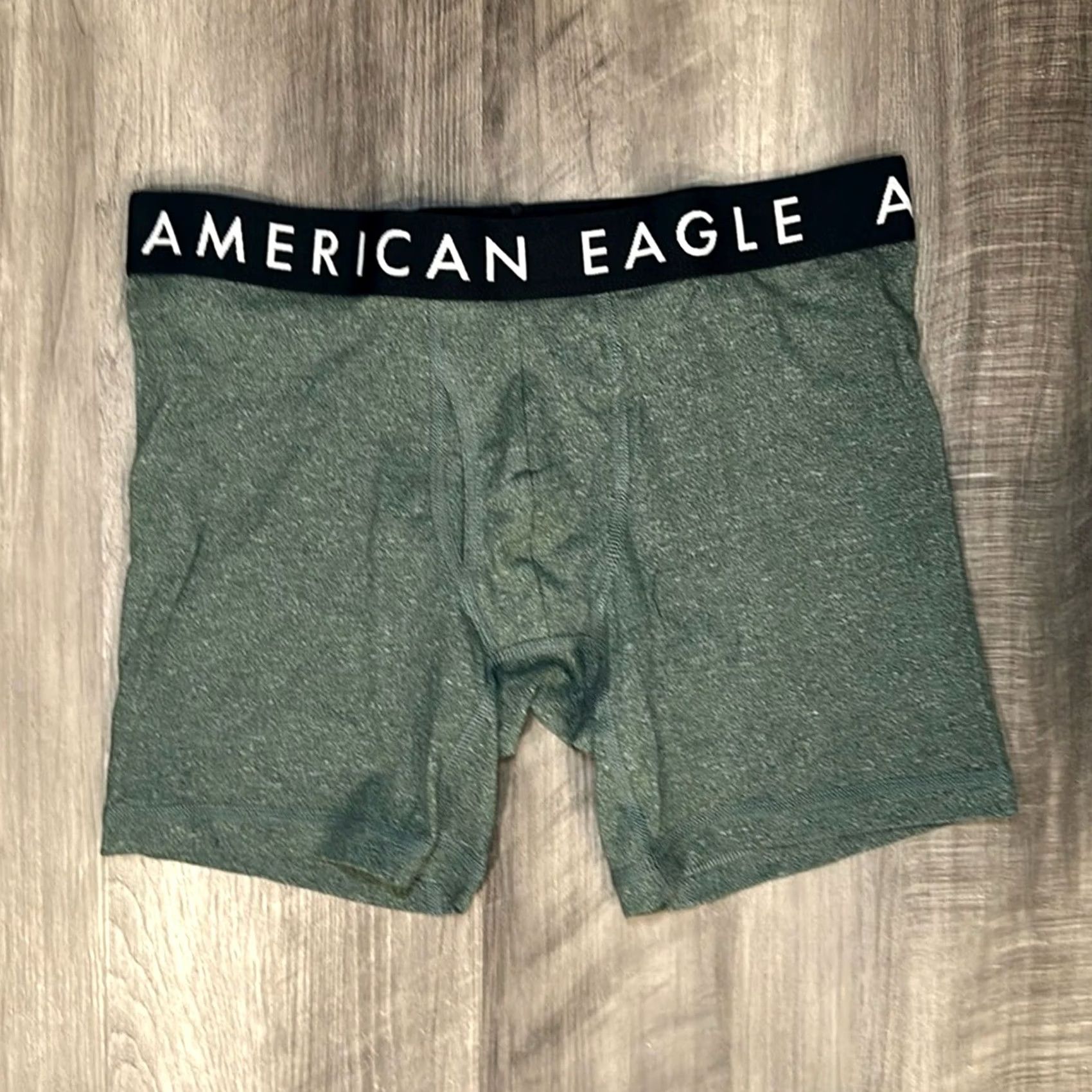 American Eagle Outfitters American Eagle Boxer Brief Small Mens Underwear S Green Regular Size Type Underwear Boxer Briefs Size 36R - 2 Thumbnail