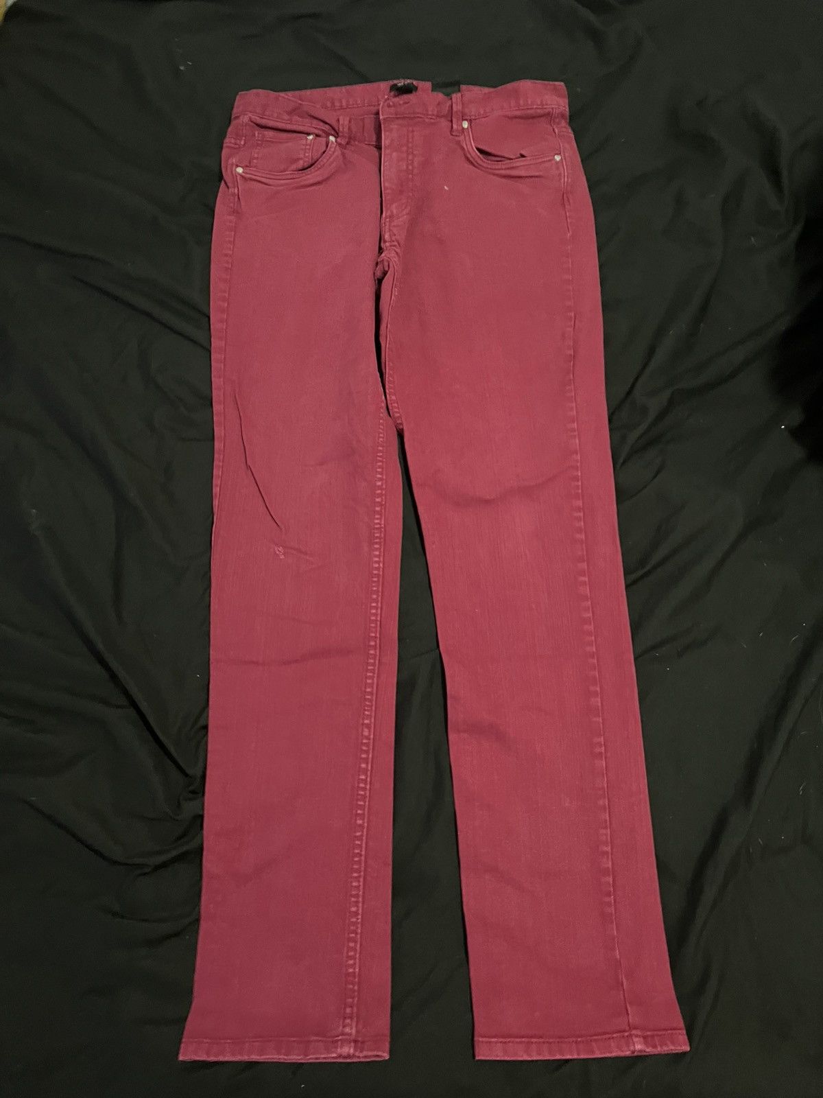 H&M H&M red jeans Size US 33 - 1 Thumbnail