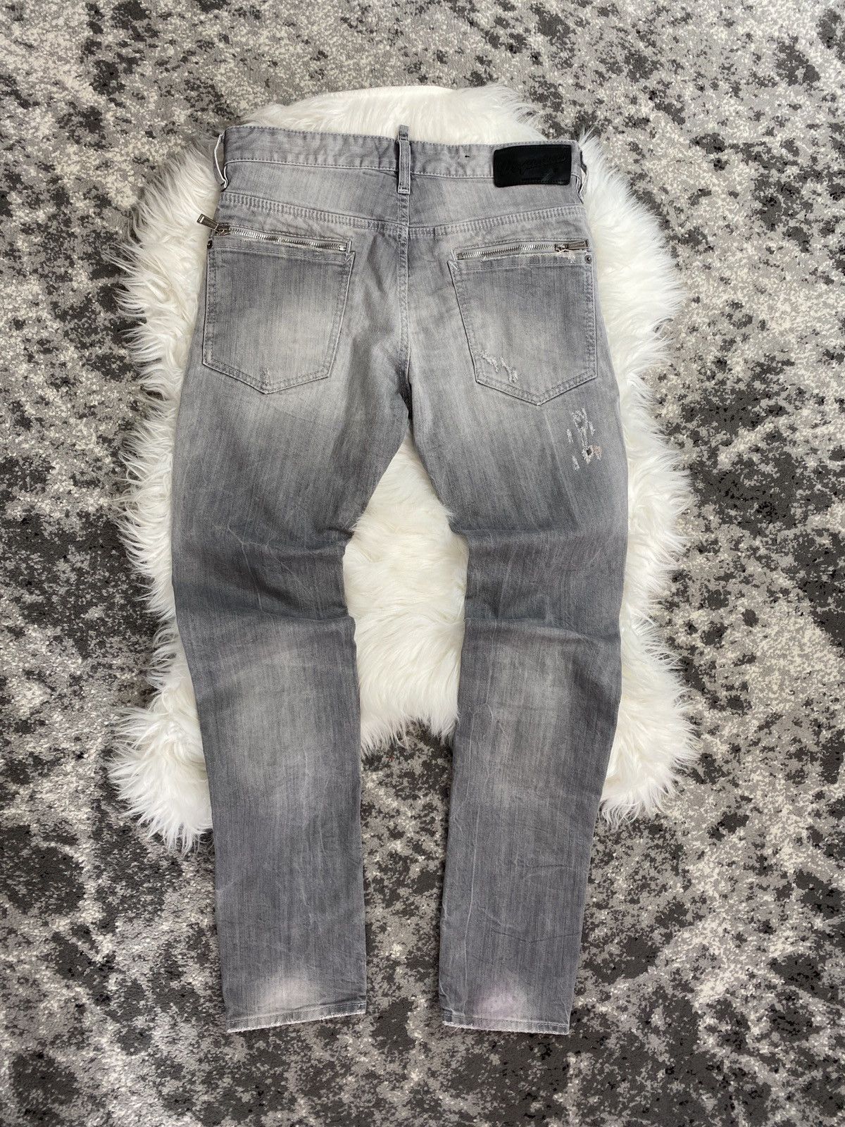 Dsquared2 × Vintage Dsquared Grey Jeans Size S-M Size US 32 / EU 48 - 13 Thumbnail