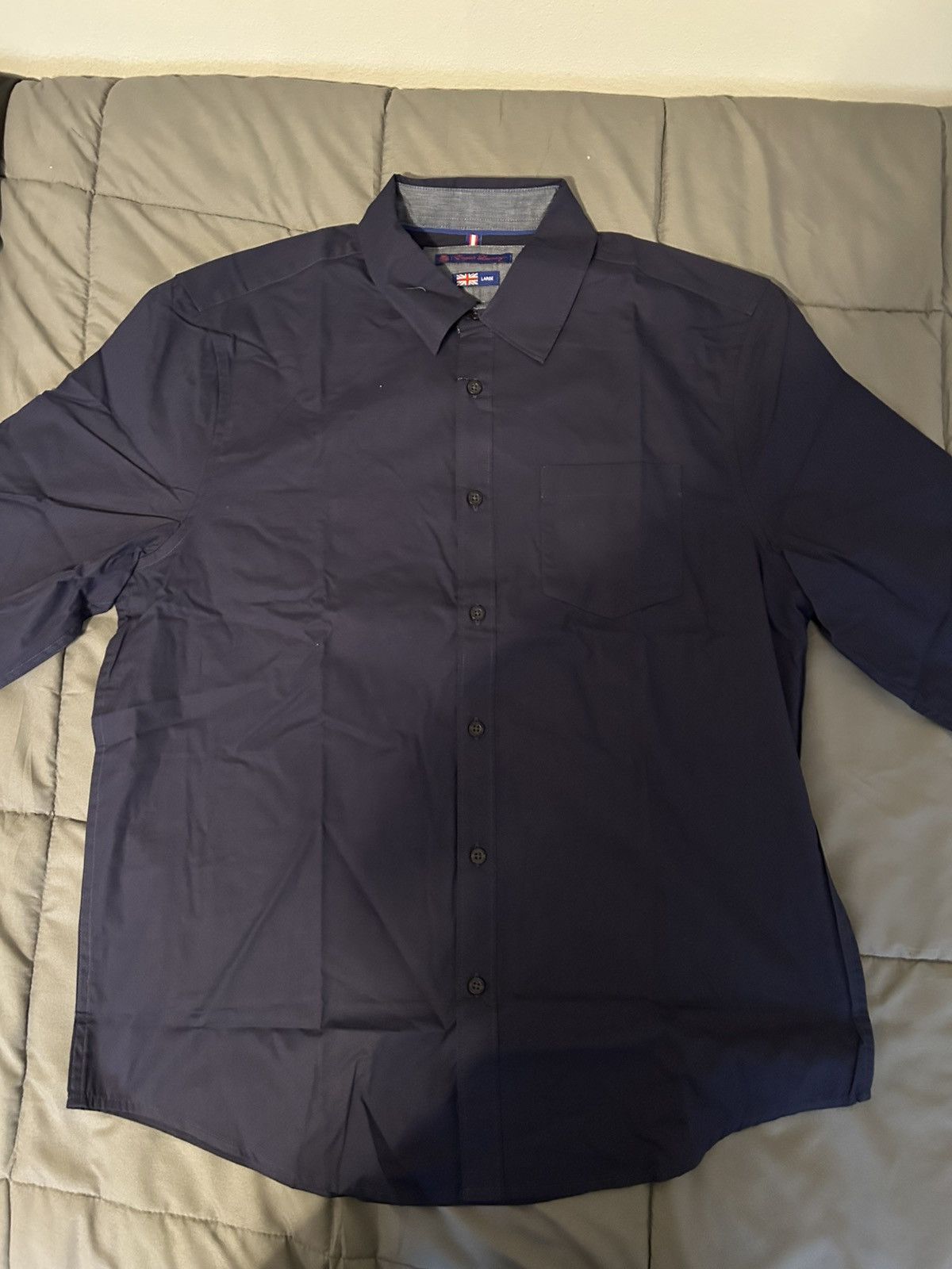 English Laundry English Laundry Men’s Large Button Up Shirt Size US L / EU 52-54 / 3 - 1 Thumbnail