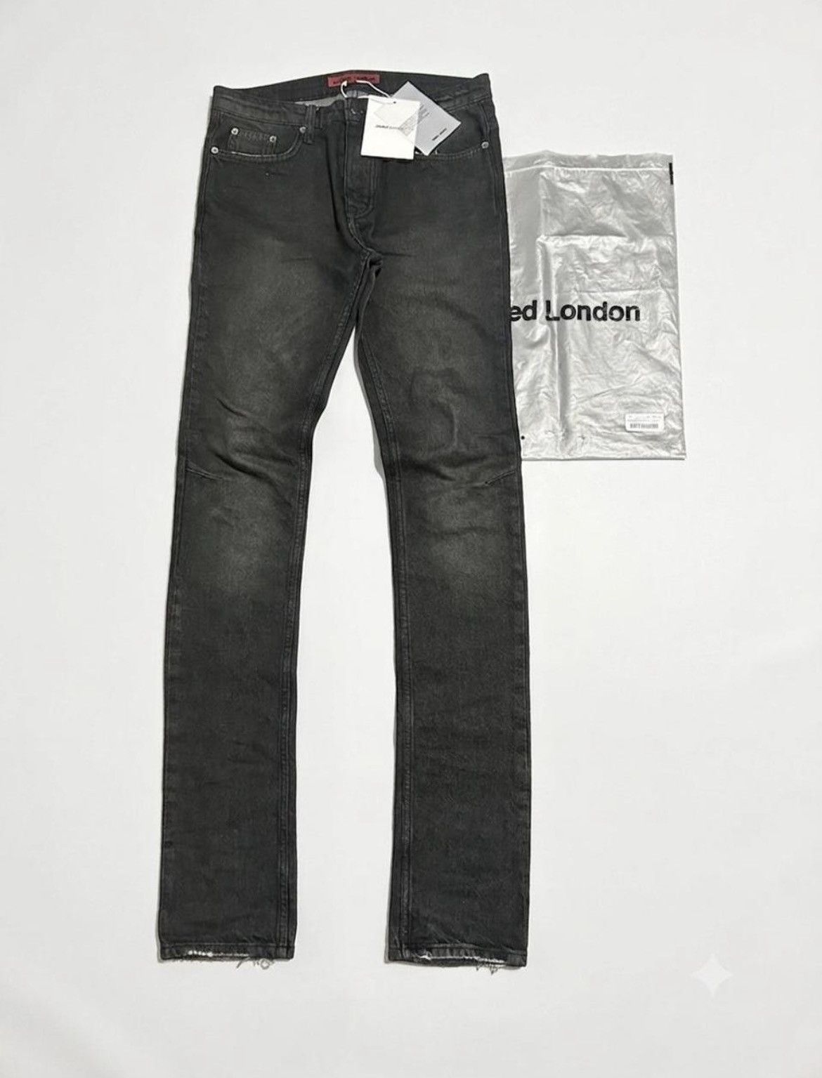 Jaded London Washed black razor Jean | Grailed