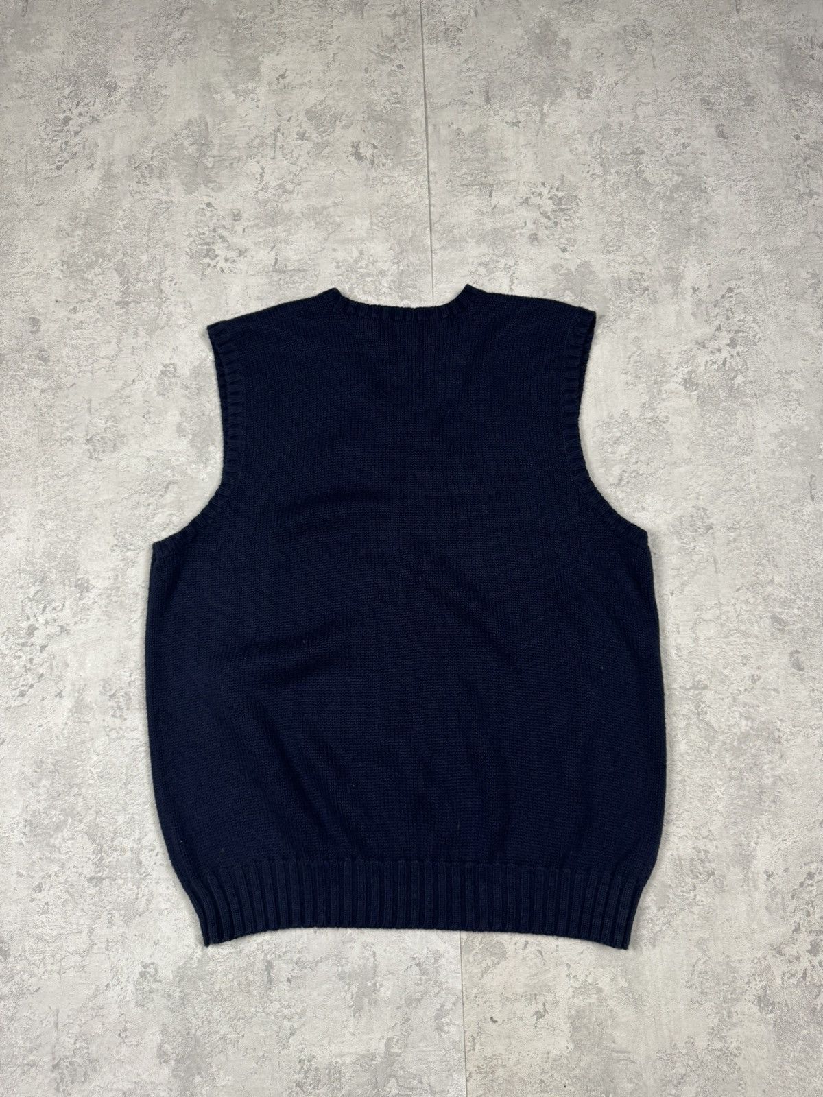 Polo Ralph Lauren Vintage Polo Ralph Lauren y2k Cottone Vest Size L Size US L / EU 52-54 / 3 - 5 Thumbnail