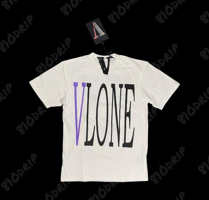 Vlone Purple Staple Tee White (S)
