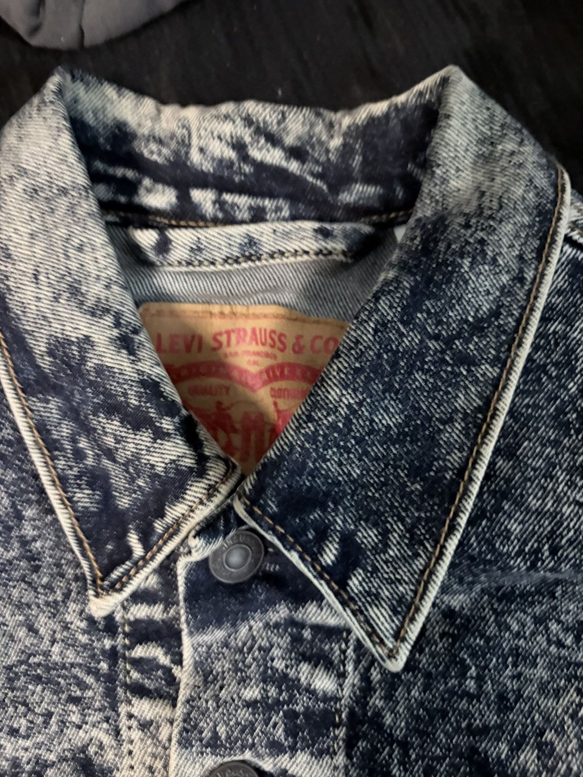 Levi's Vintage Clothing Levi Washed Denim Jacket Size US M / EU 48-50 / 2 - 4 Thumbnail