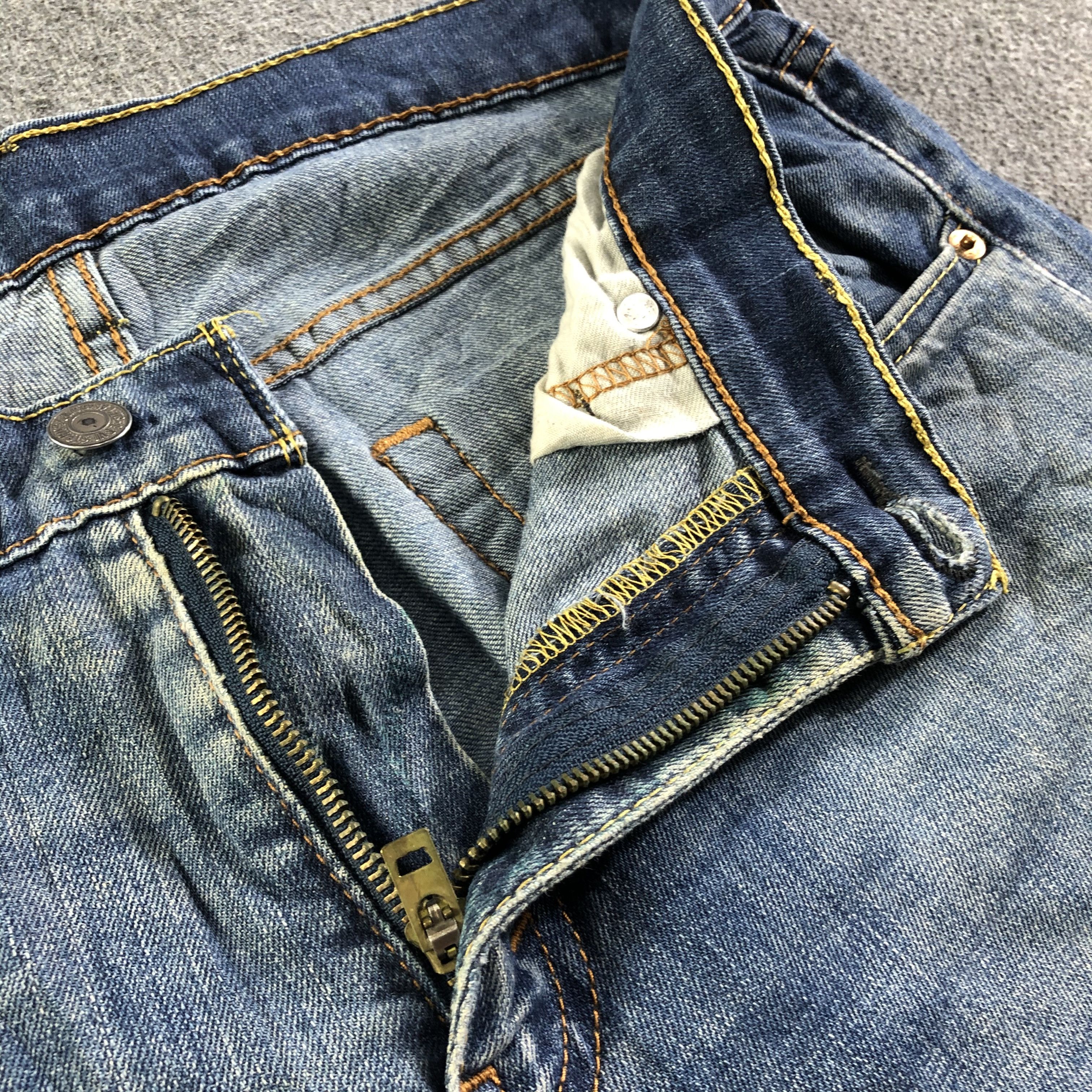 Levi's Vintage Blue Wash Levis 527 Jeans-J4408 Size US 33 - 9 Thumbnail
