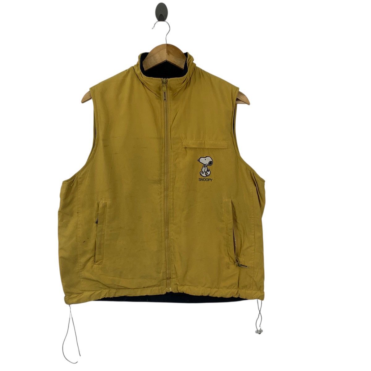 Peanuts Vintage PEANUTS SNOOPY COMIC Reversible Vest Jacket Size M / US 6-8 / IT 42-44 - 3 Thumbnail