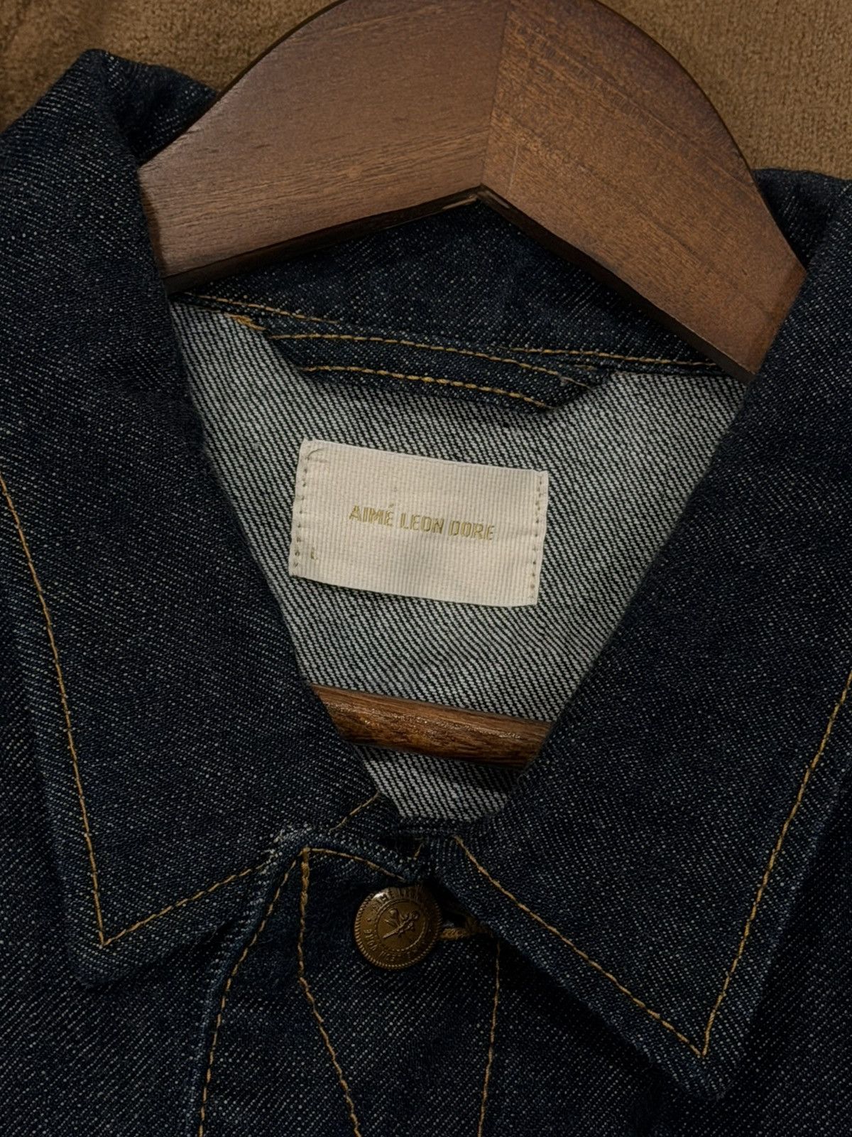 Aime Leon Dore Selvedge Denim Jacket Size US L / EU 52-54 / 3 - 6 Thumbnail