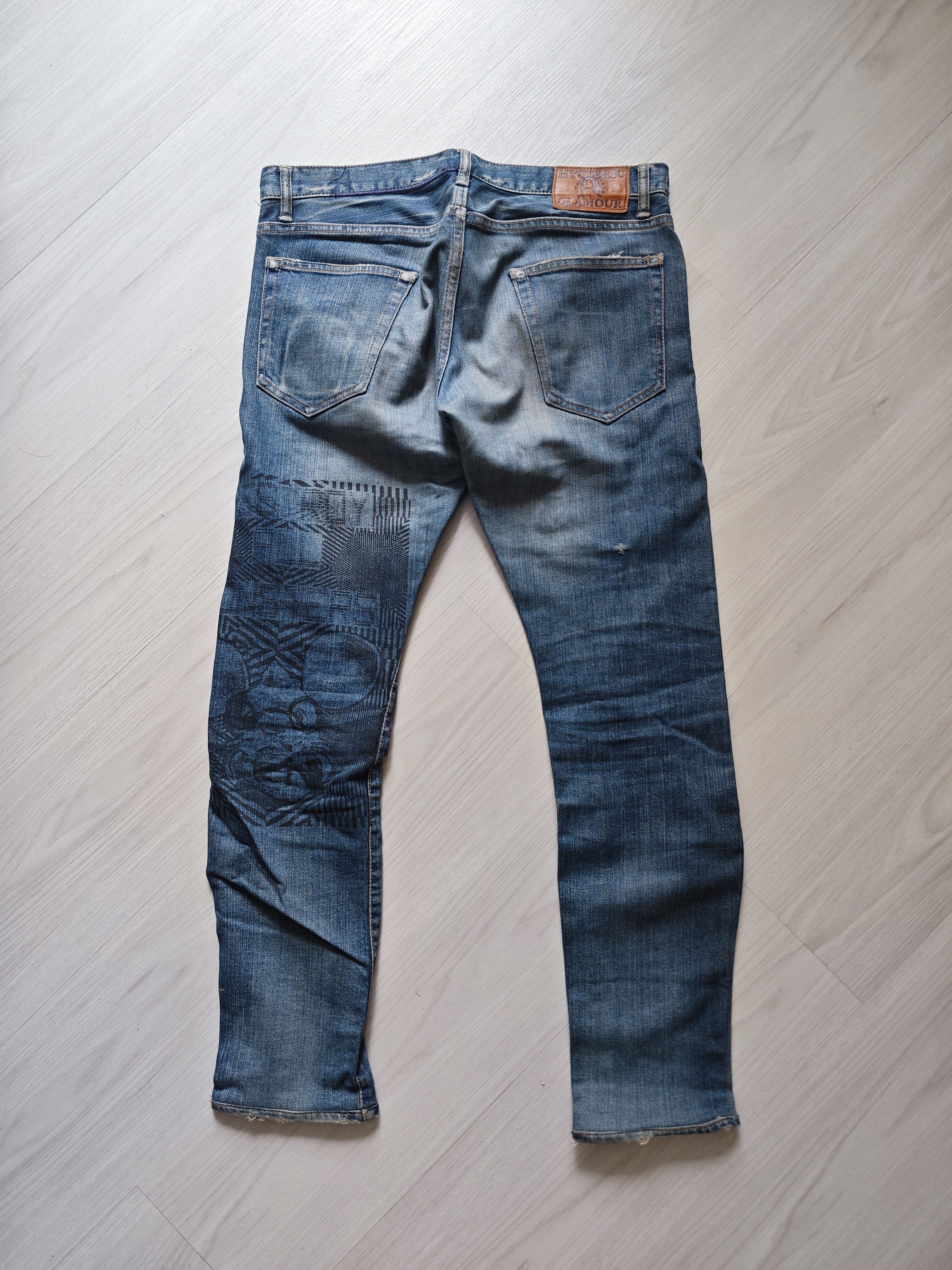 Hysteric Glamour Hysteric Glamour colour print jeans Size US 30 / EU 46 - 2 Thumbnail