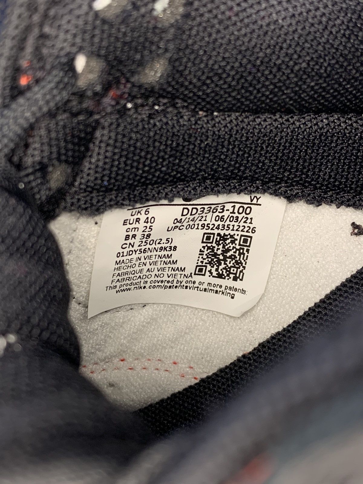 Nike Nike Dunk Low NBA 75th Anniversary Size US 7 / EU 40 - 12 Thumbnail