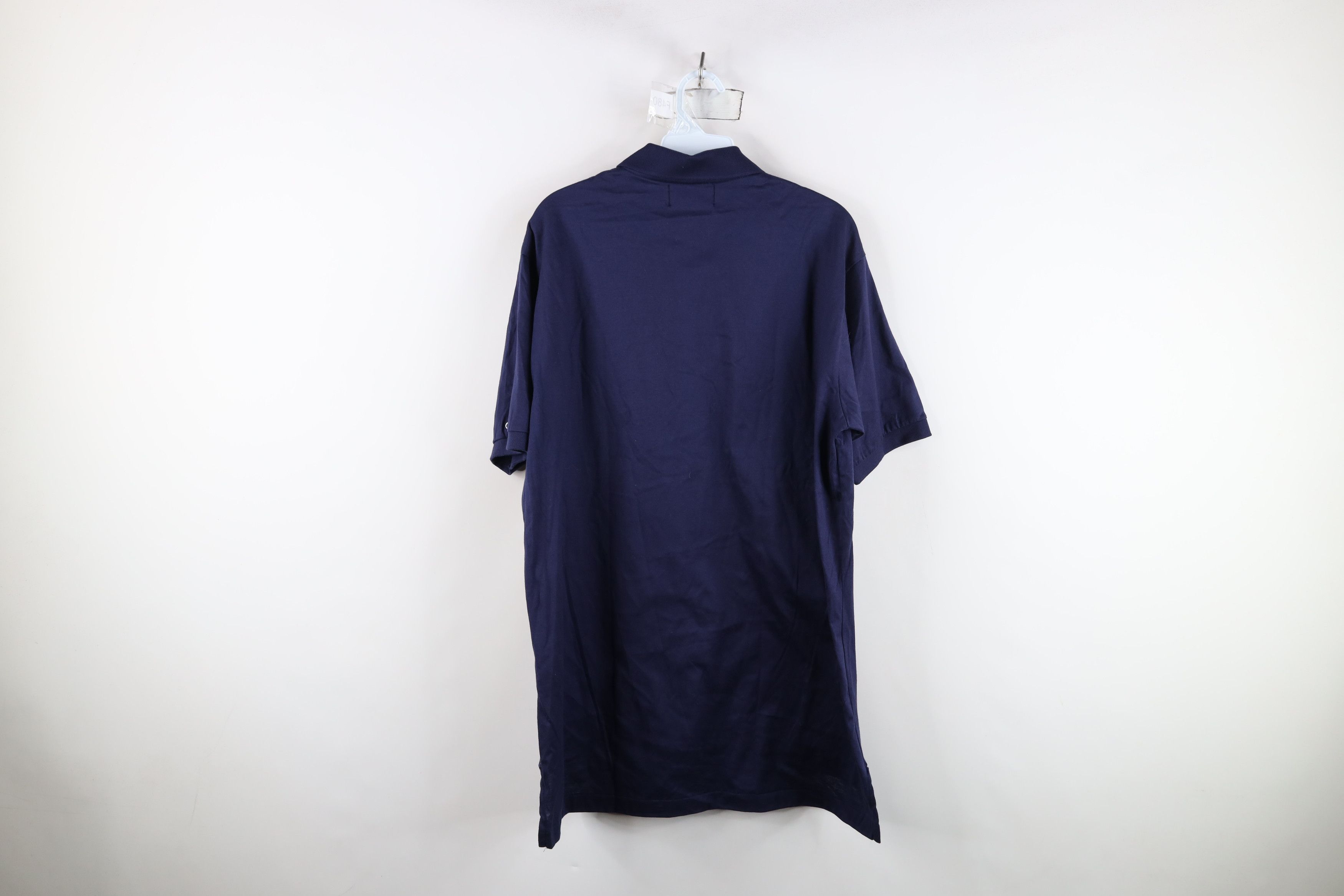 Vintage Vintage 70s Streetwear Collared Golf Polo Shirt Blue USA Size US L / EU 52-54 / 3 - 11 Thumbnail