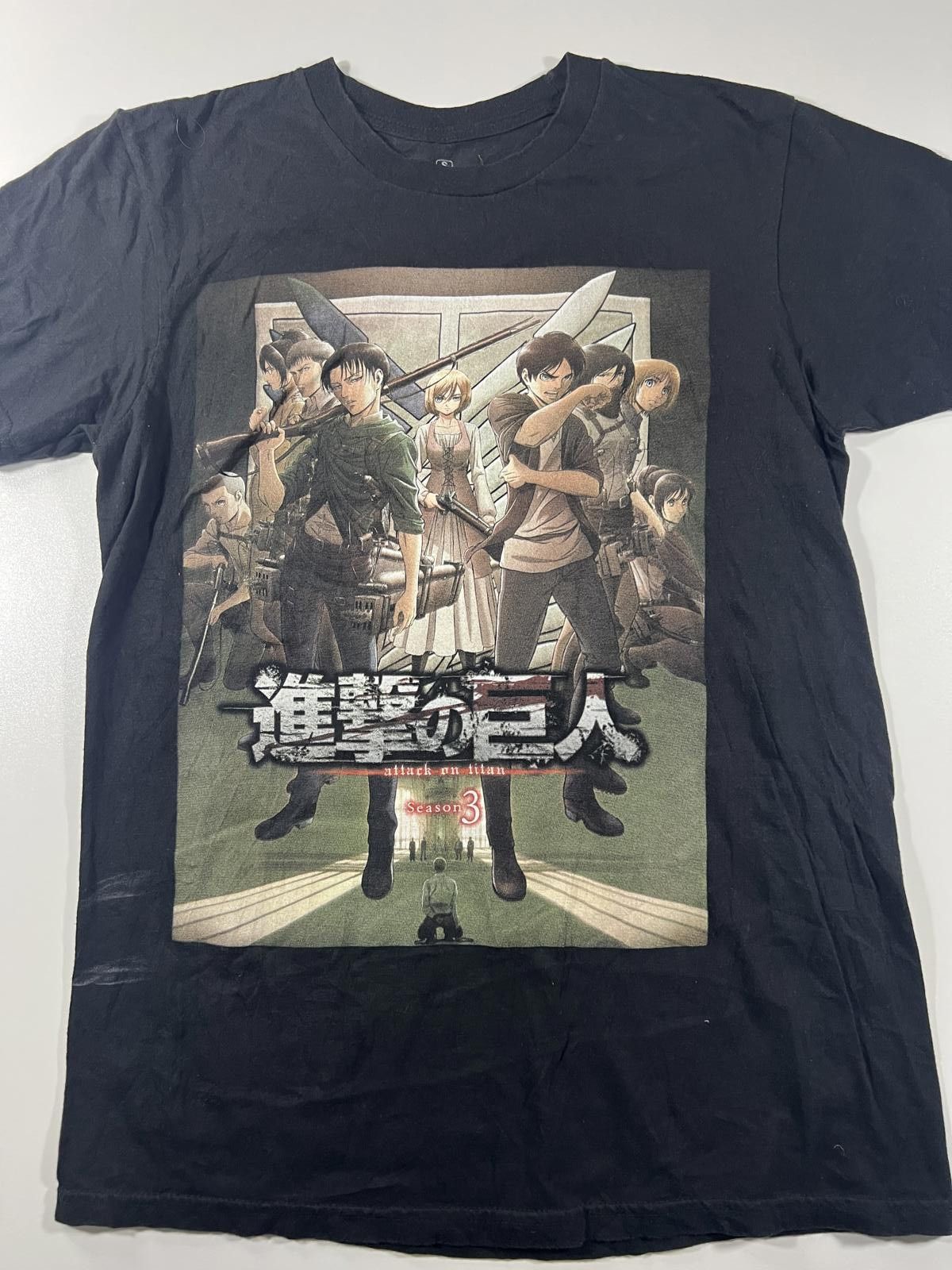 Unknown London Attack on Titan Season 3 Graphic T-Shirt Size US S / EU 44-46 / 1 - 1 Thumbnail