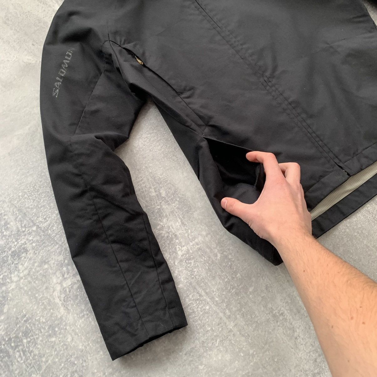 Salomon 2000’s Salomon Tactical SoftShell Black Jacket Size S / US 4 / IT 40 - 6 Thumbnail