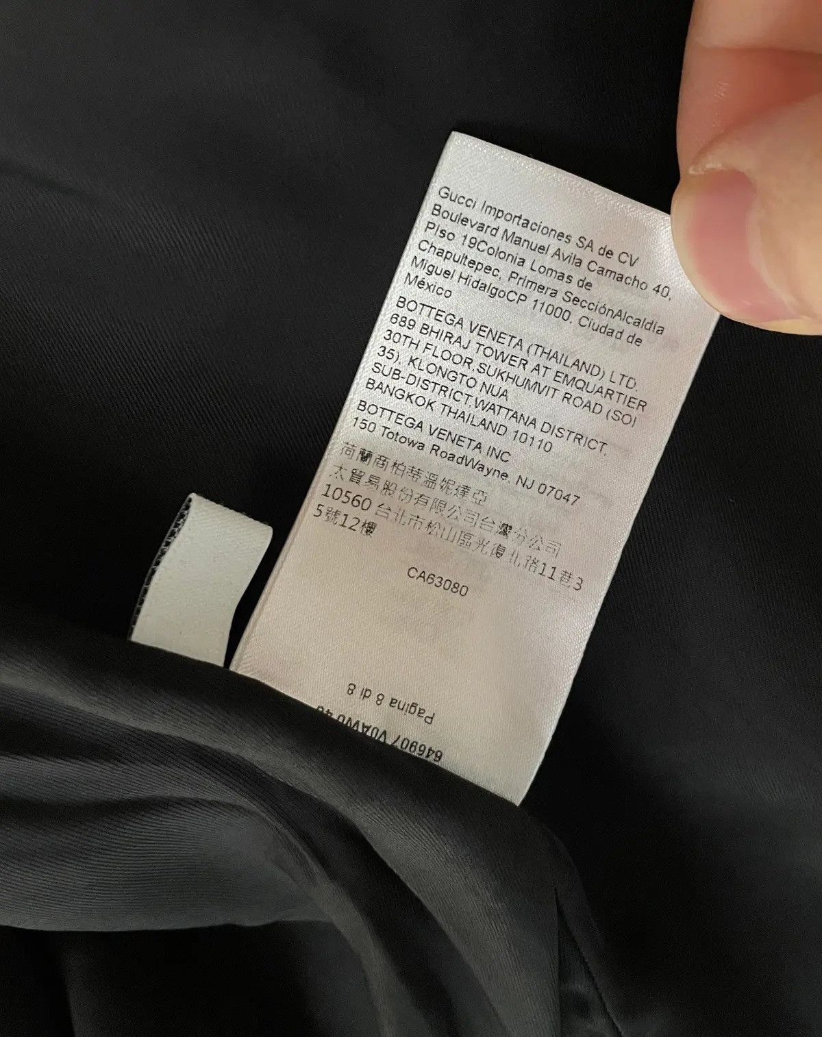 Bottega Veneta Black Crop Wool Jacket Size US M / EU 48-50 / 2 - 10 Thumbnail