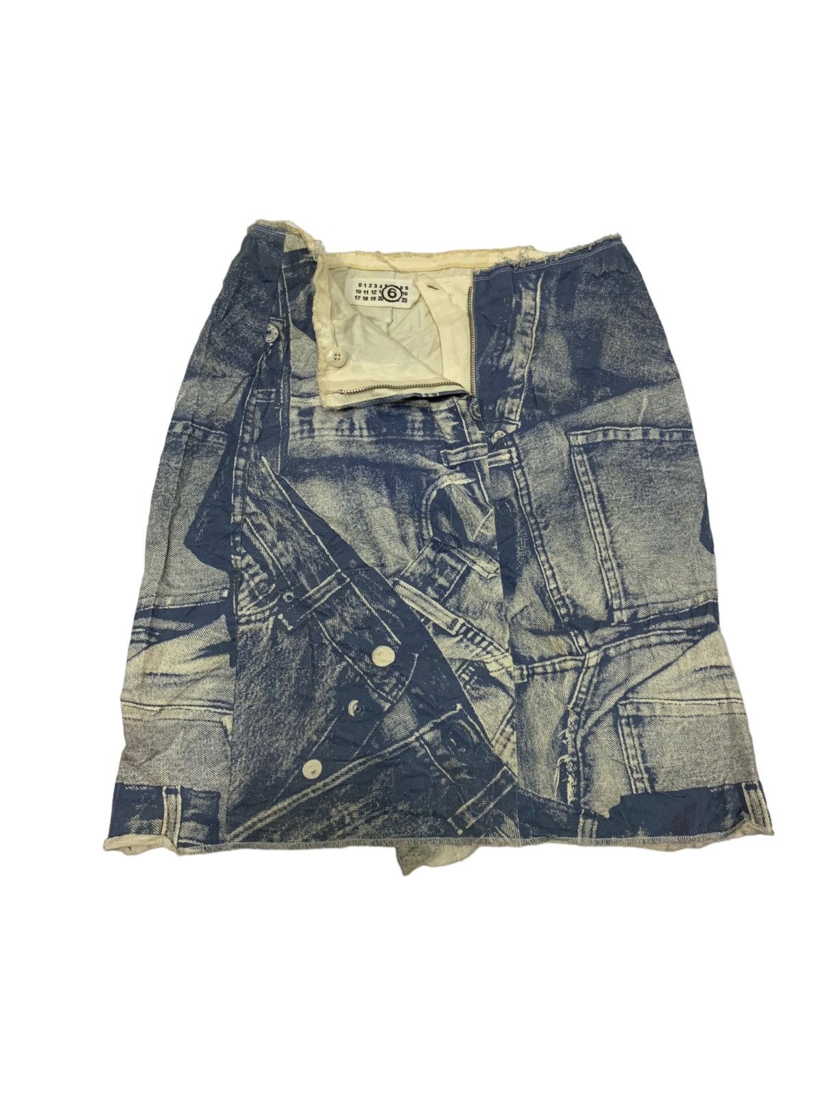 Maison Margiela 🔥MM 6 FULLPRINTS MINI SKIRTS Size 28" / US 6 / IT 42 - 1 Thumbnail