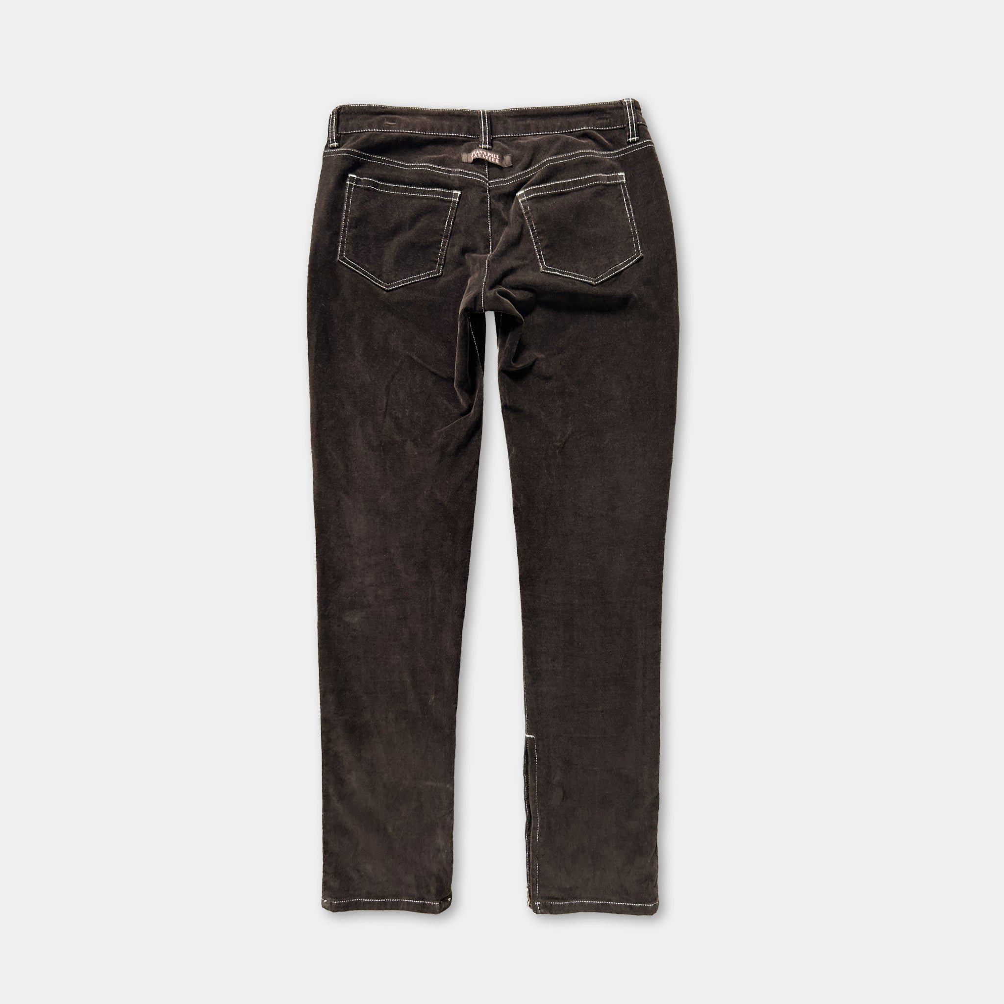 Jean Paul Gaultier Jean Paul Gaultier Brown Corduroy Jeans Size US 30 / EU 46 - 4 Thumbnail