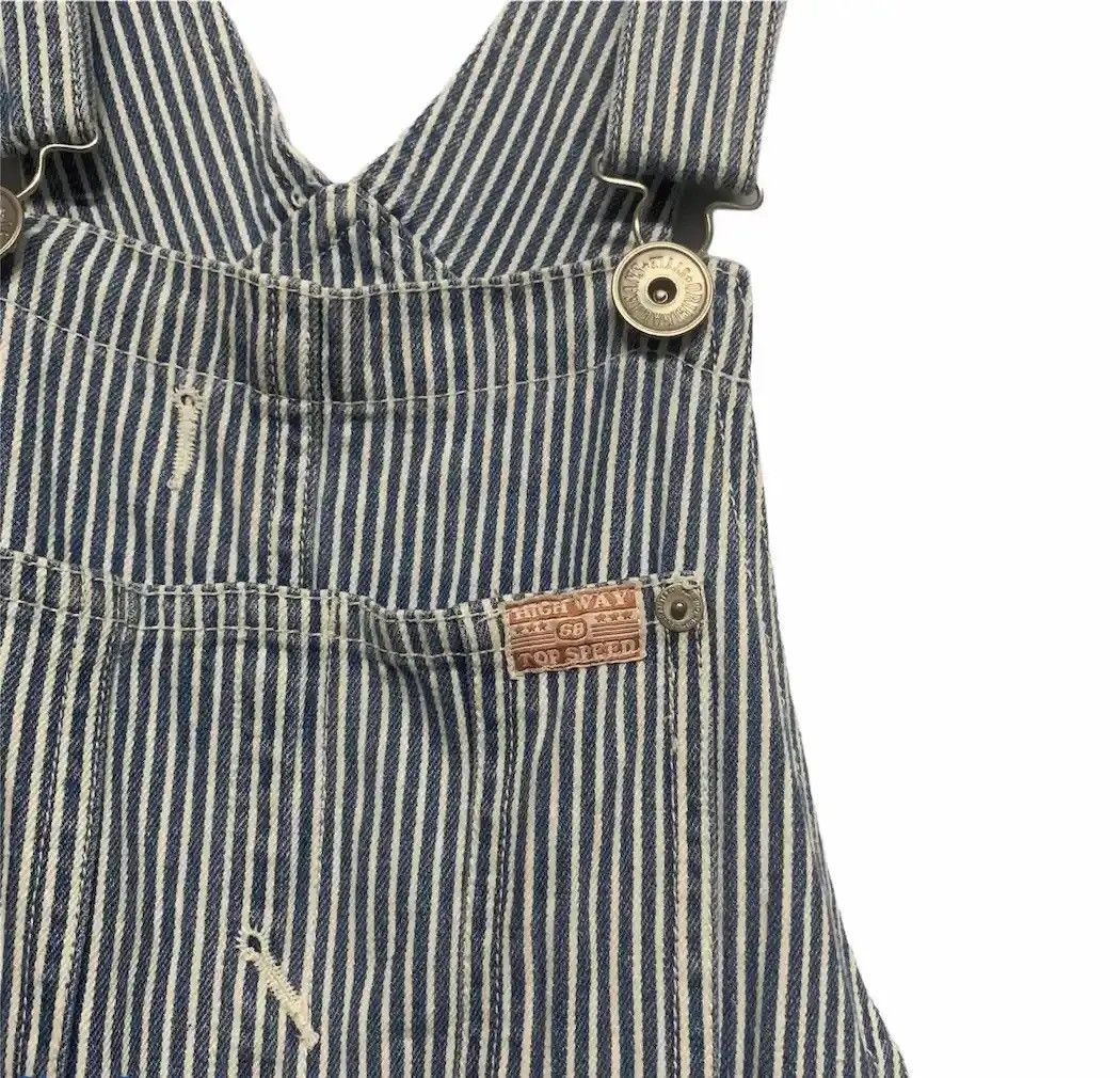 Hysteric Glamour JAPANESE VINTAGE 32x31 TROUSERS HICKORY STRIPED OVERALLS Size US 32 / EU 48 - 6 Thumbnail