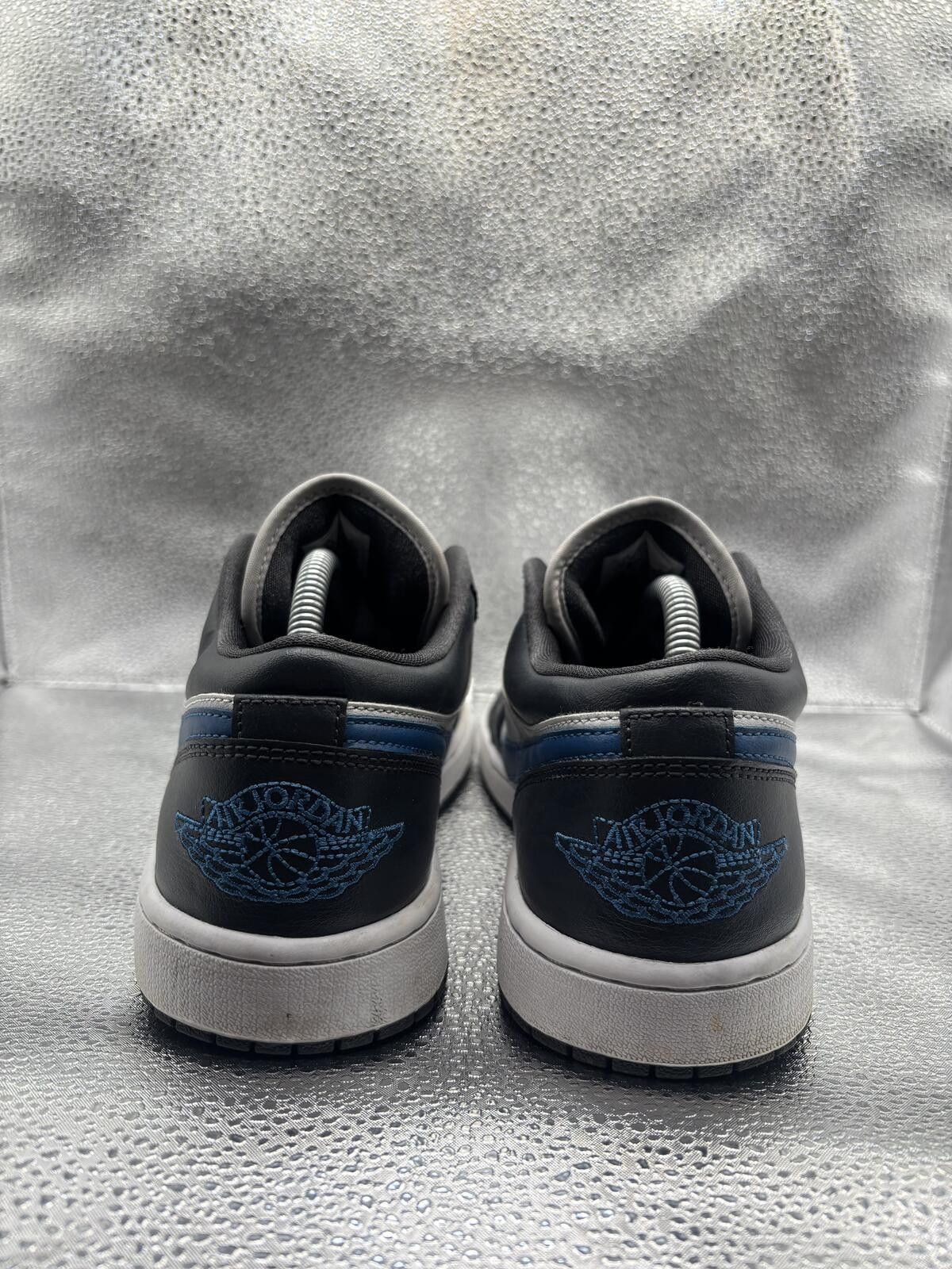 Jordan Brand Air Jordan 1 low anthracite industrial blue Size US 10.5 / IT 40.5 - 4 Thumbnail