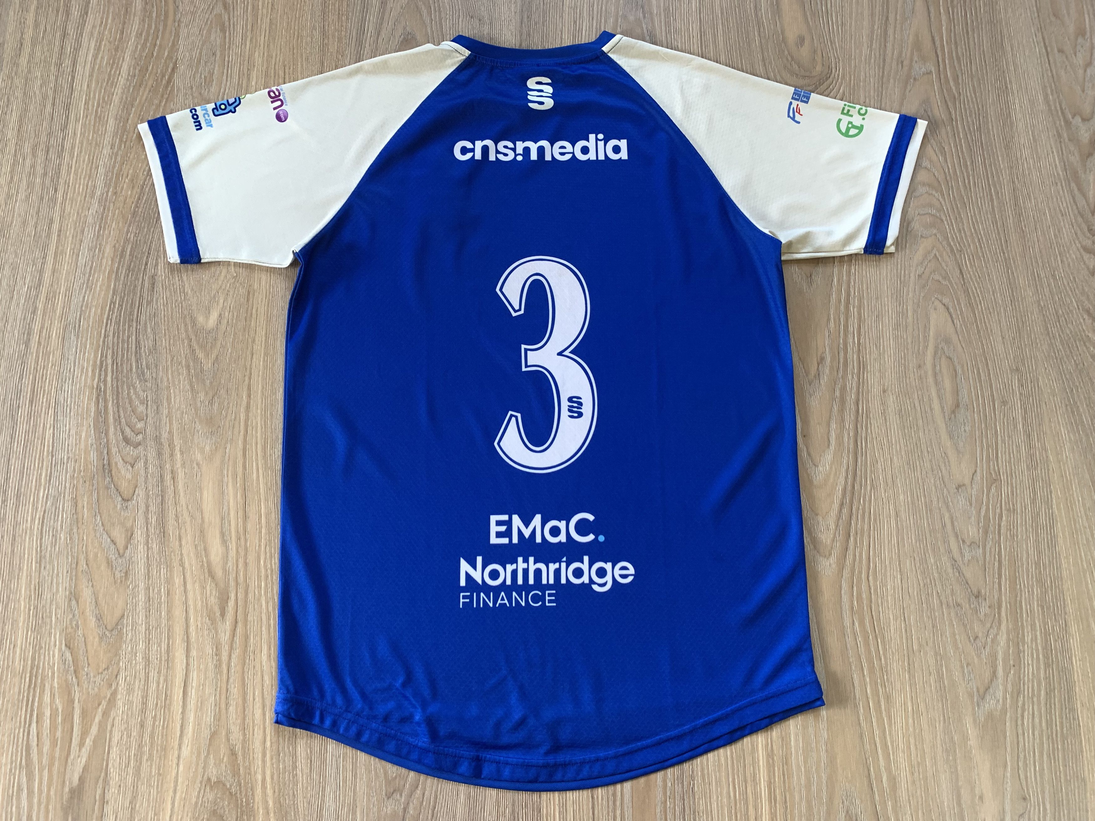 Other Surridge Warstones Wanderers 3 F.C. Jersey Size US L / EU 52-54 / 3 - 6 Thumbnail