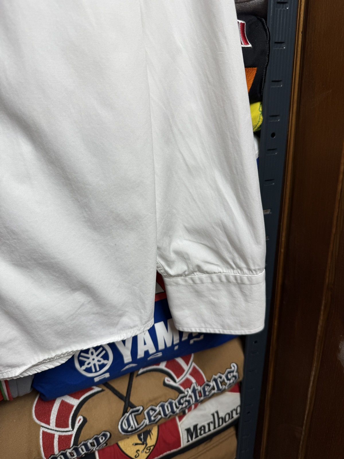 Gucci Gucci Shirt White size 44/17 Size US L / EU 52-54 / 3 - 5 Thumbnail
