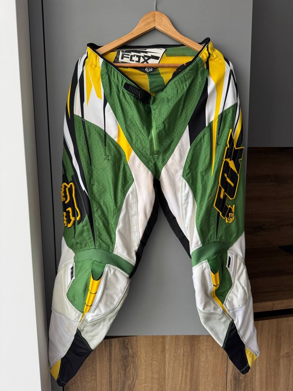 Fox Racing × Vintage Fox Racing 180 Anthem Padded Motocross Racing Pants Orange Size US 36 / EU 52 - 1 Thumbnail