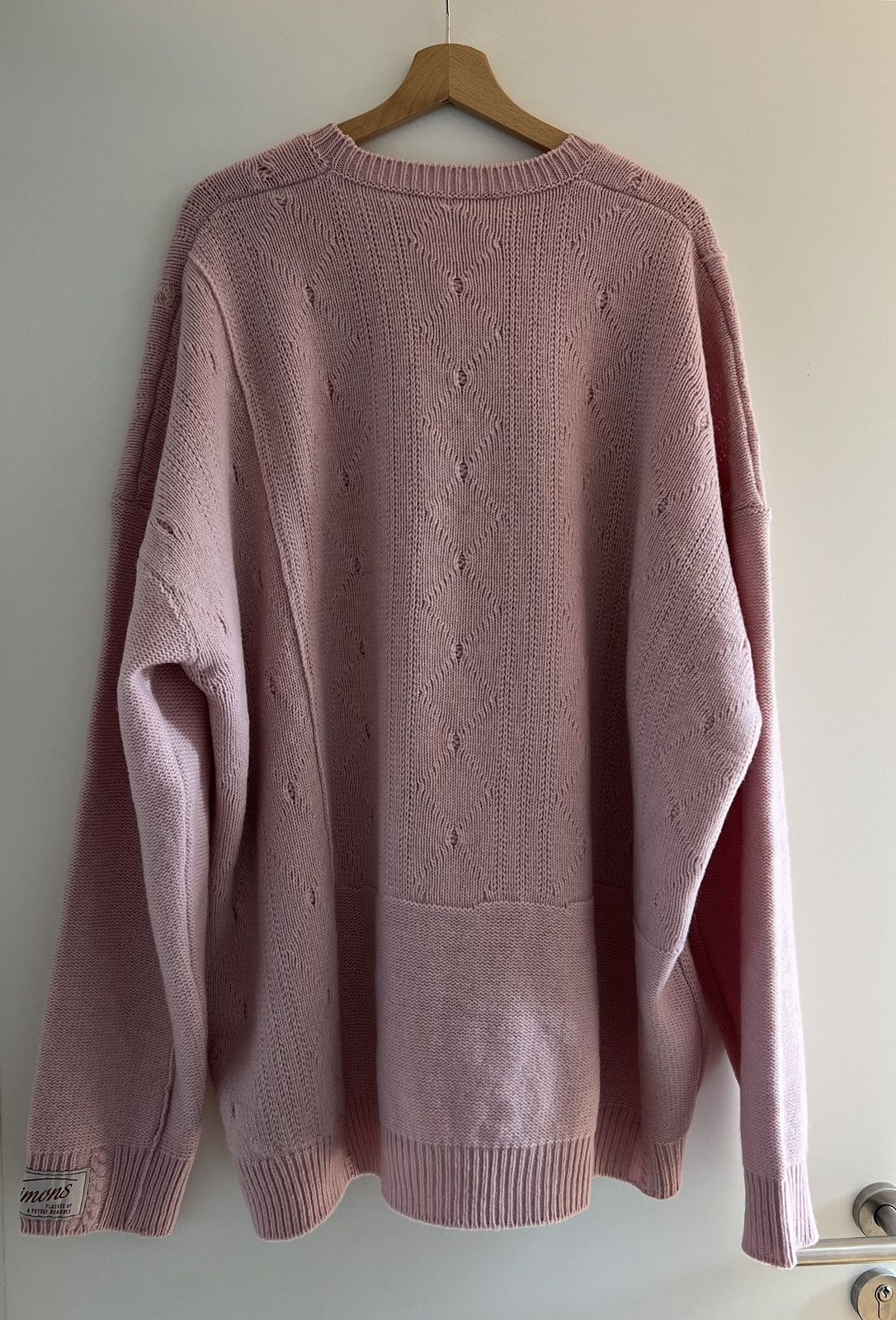 Raf Simons Raf Simons Berlin University Braid Sweater in Pink Size US M / EU 48-50 / 2 - 2 Thumbnail